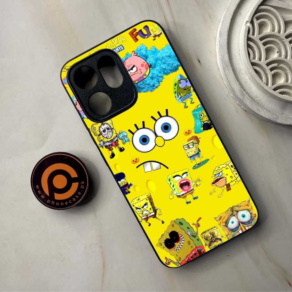 Oppo Reno 14F 5G -  Cute Emoji - Premium Metal Printed Soft Bumper Shockproof Case