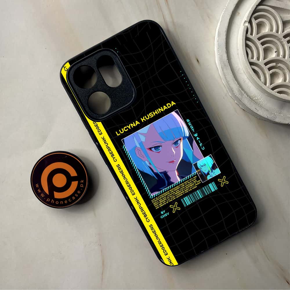 Oppo Reno 14F 5G - Cybernetic Warrior Series - Premium Metal Printed Soft Bumper Shockproof Case