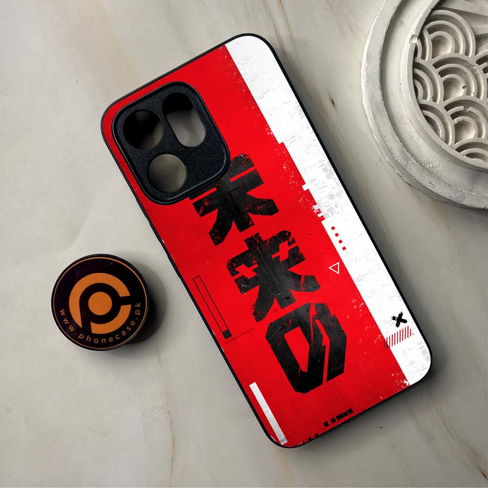 Oppo Reno 14F 5G - Cybernetic Warrior Series - Premium Metal Printed Soft Bumper Shockproof Case