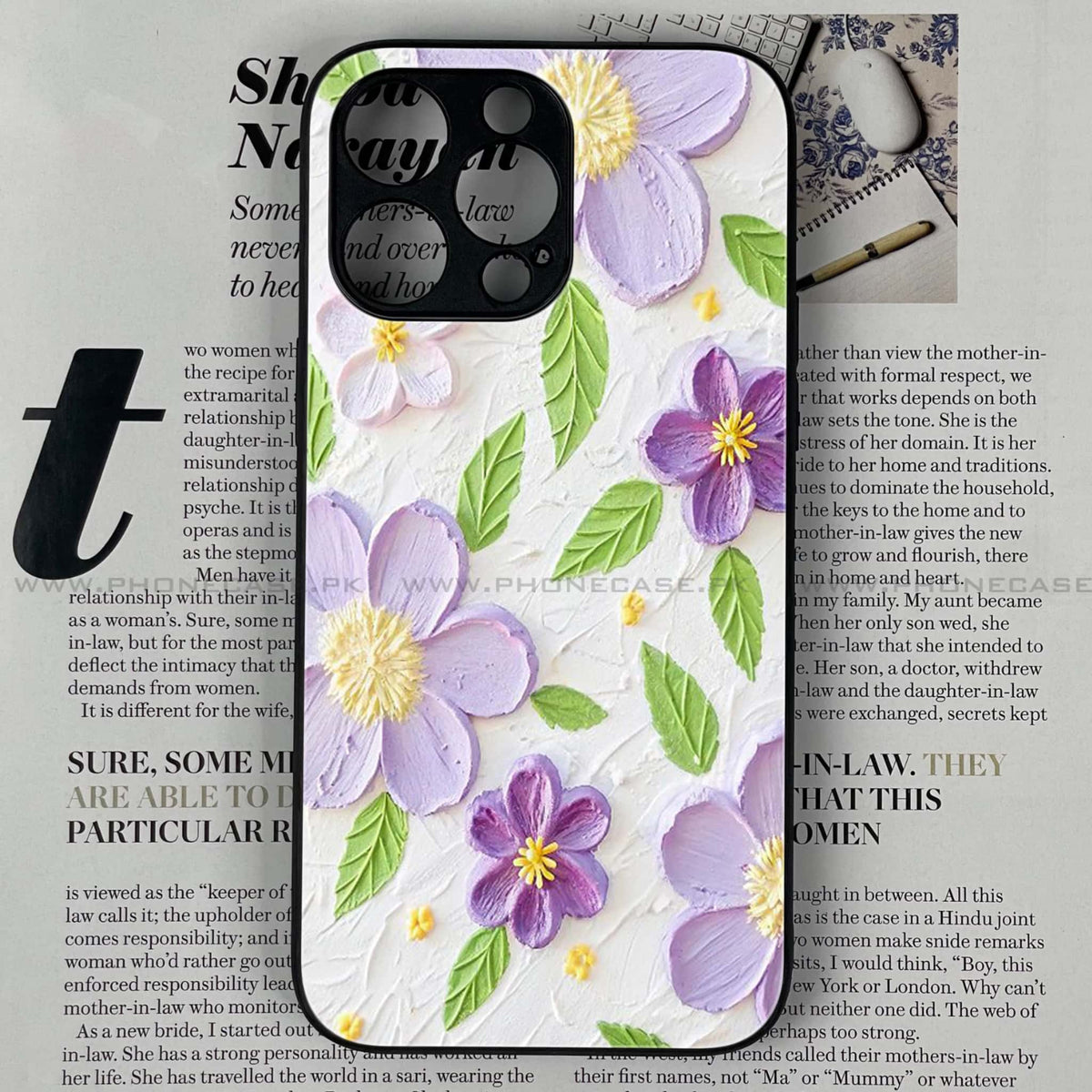 Daisy Delight Series - HQ Ultra Shine Premium Metal Phone Case All Models