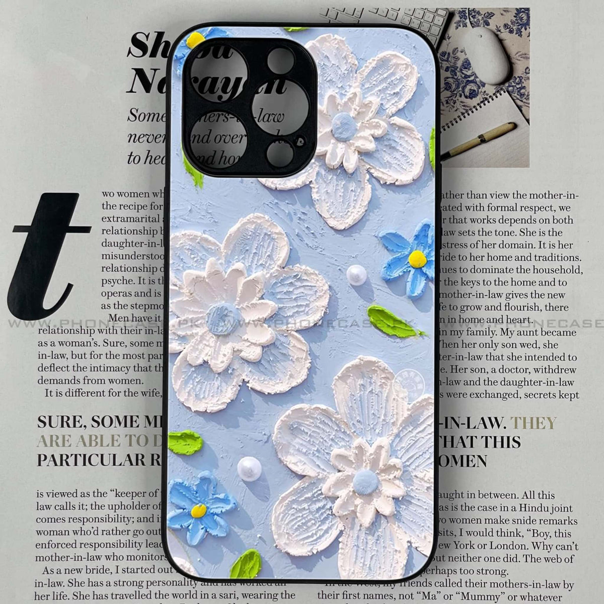 Daisy Delight Series - HQ Ultra Shine Premium Metal Phone Case All Models