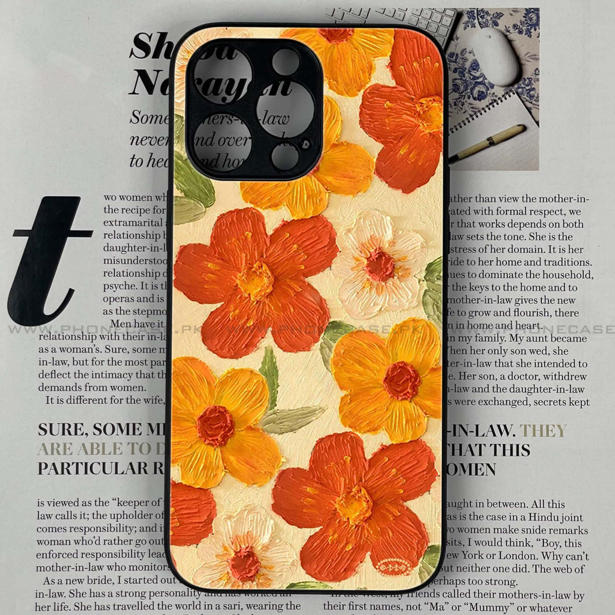 Daisy Delight Series - HQ Ultra Shine Premium Metal Phone Case All Models