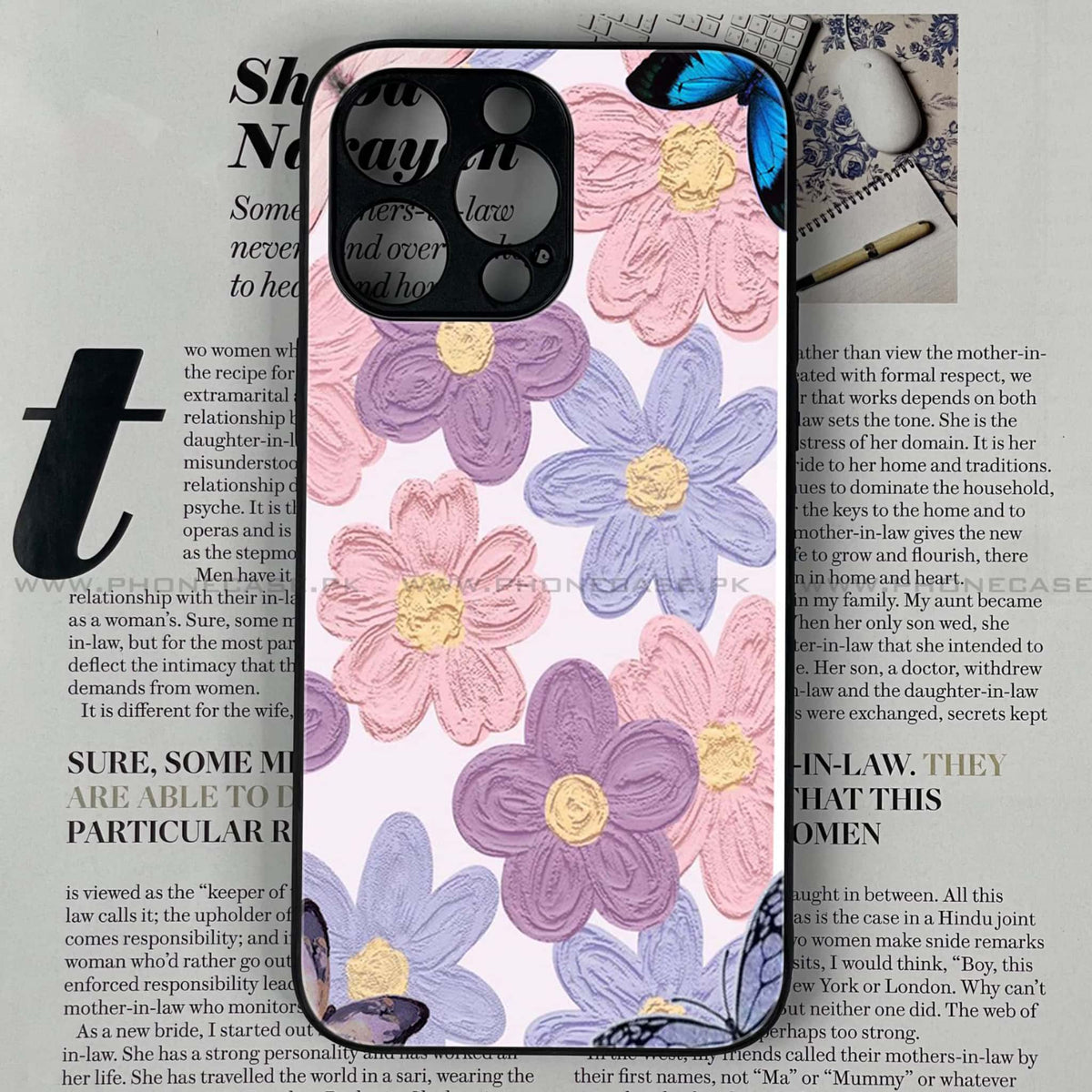 Daisy Delight Series - HQ Ultra Shine Premium Metal Phone Case All Models