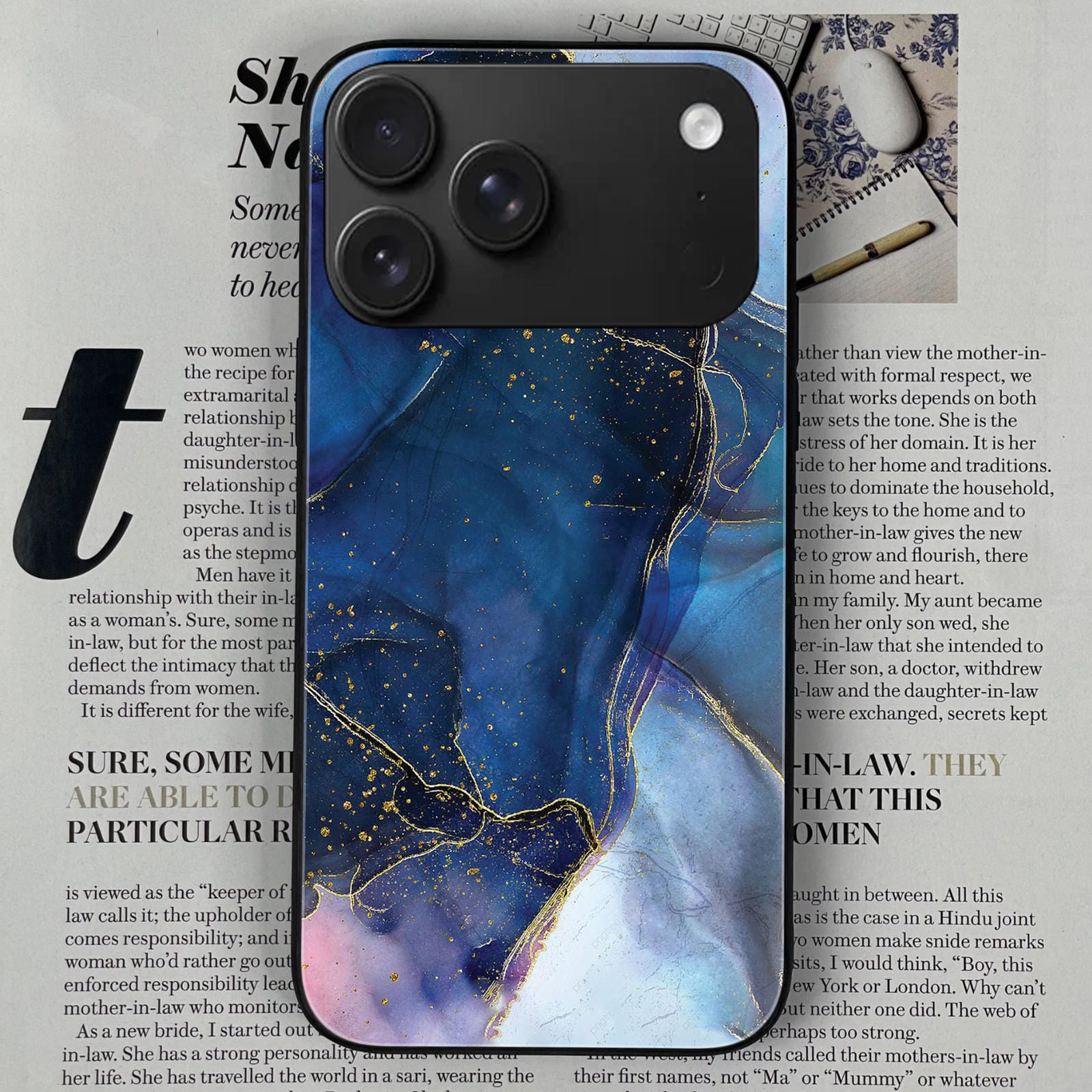 Iphone 17 pro Design-002 Premium Glossy Phone Case