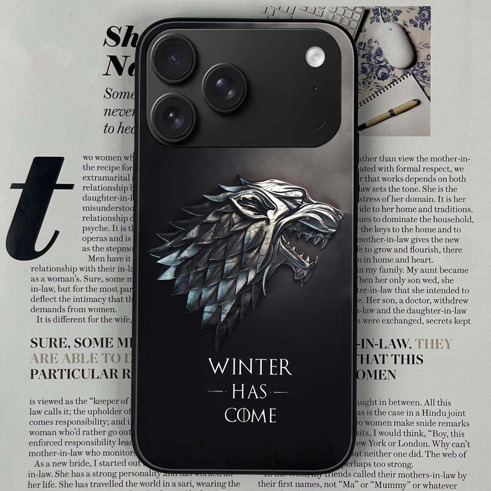Iphone 17 pro Design-005 Premium Glossy Phone Case