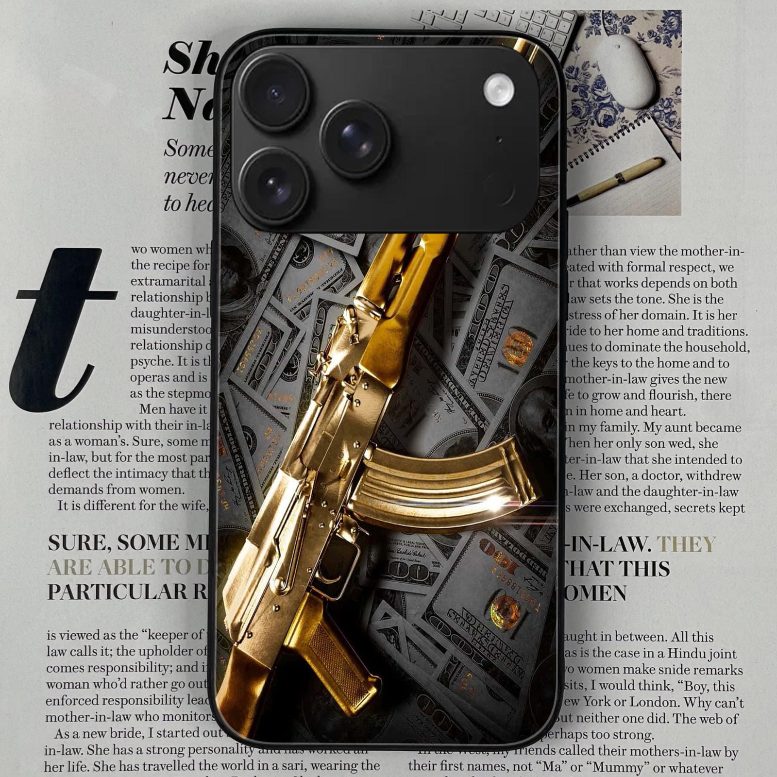 Iphone 17 pro Design-006 Premium Glossy Phone Case
