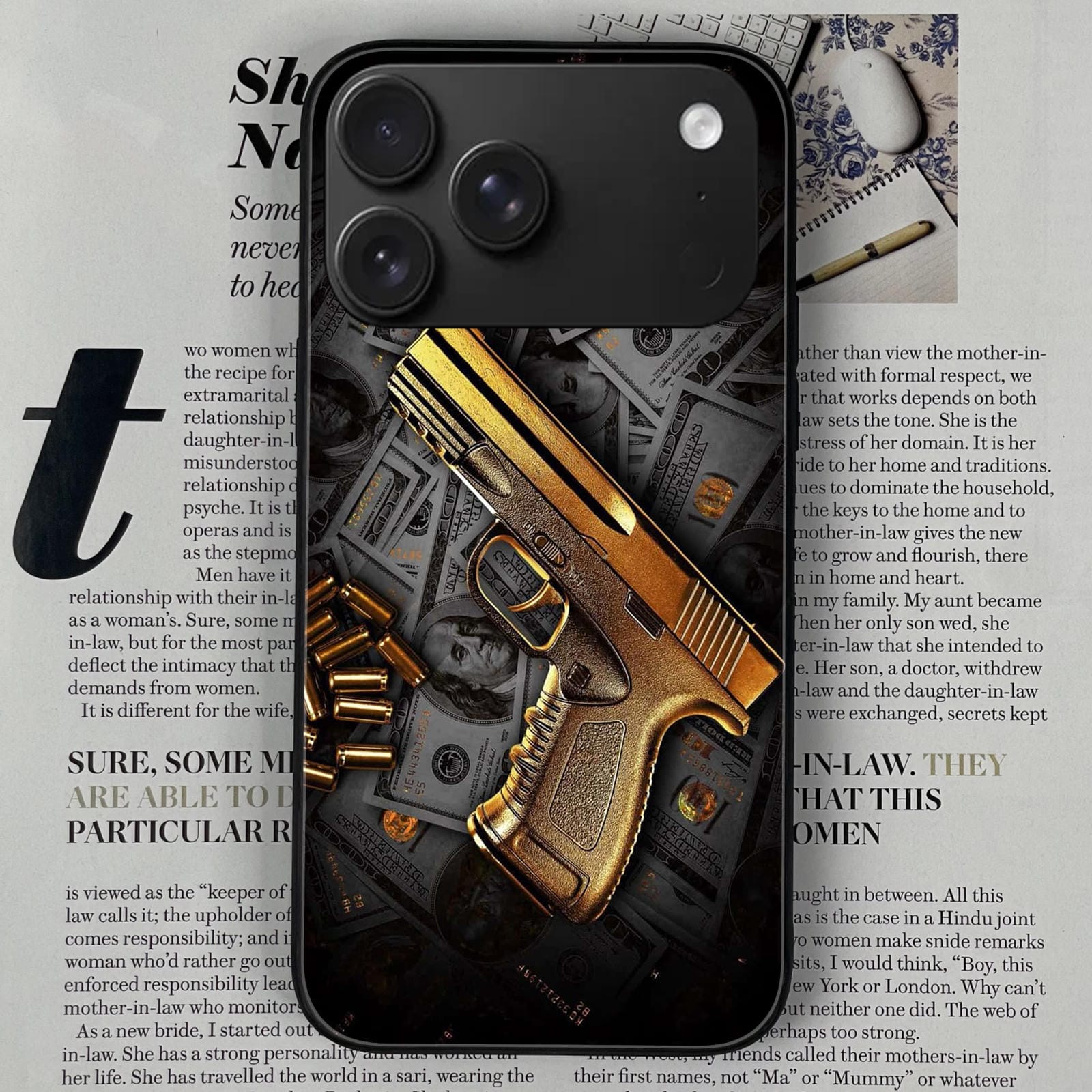 Iphone 17 pro Design-009 Premium Glossy Phone Case