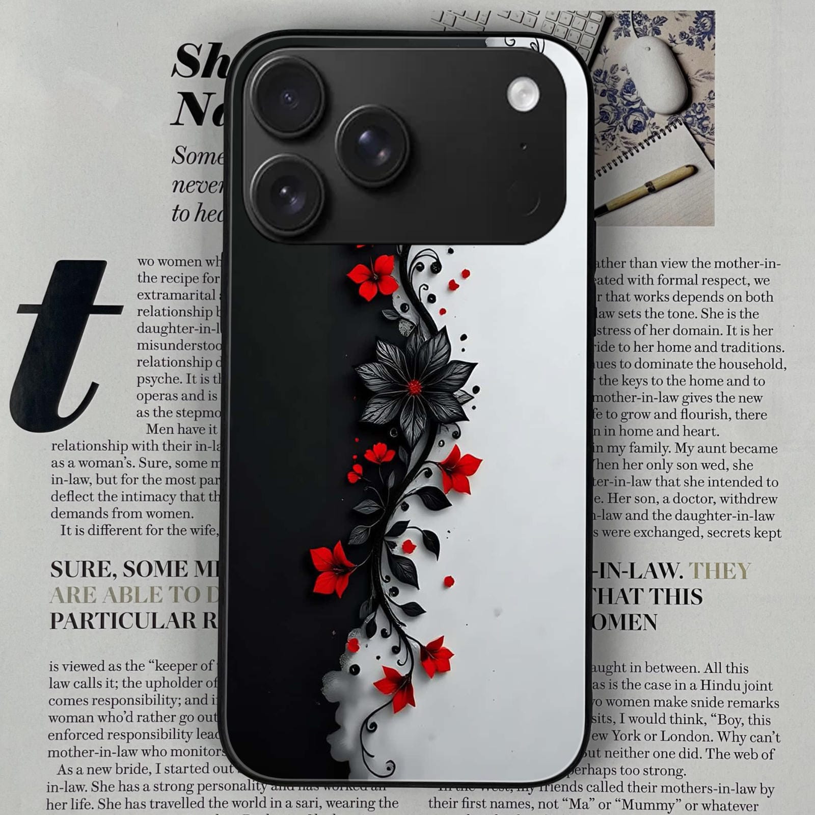 Iphone 17 pro max Design-021 Premium Glossy Phone Case