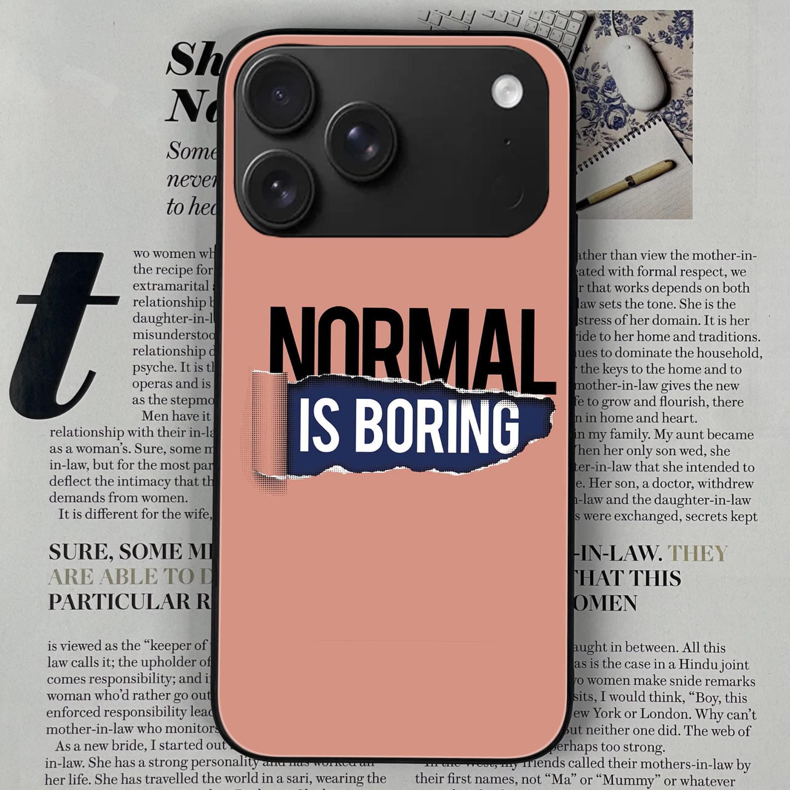 Iphone 17 pro Design-030 Premium Glossy Phone Case