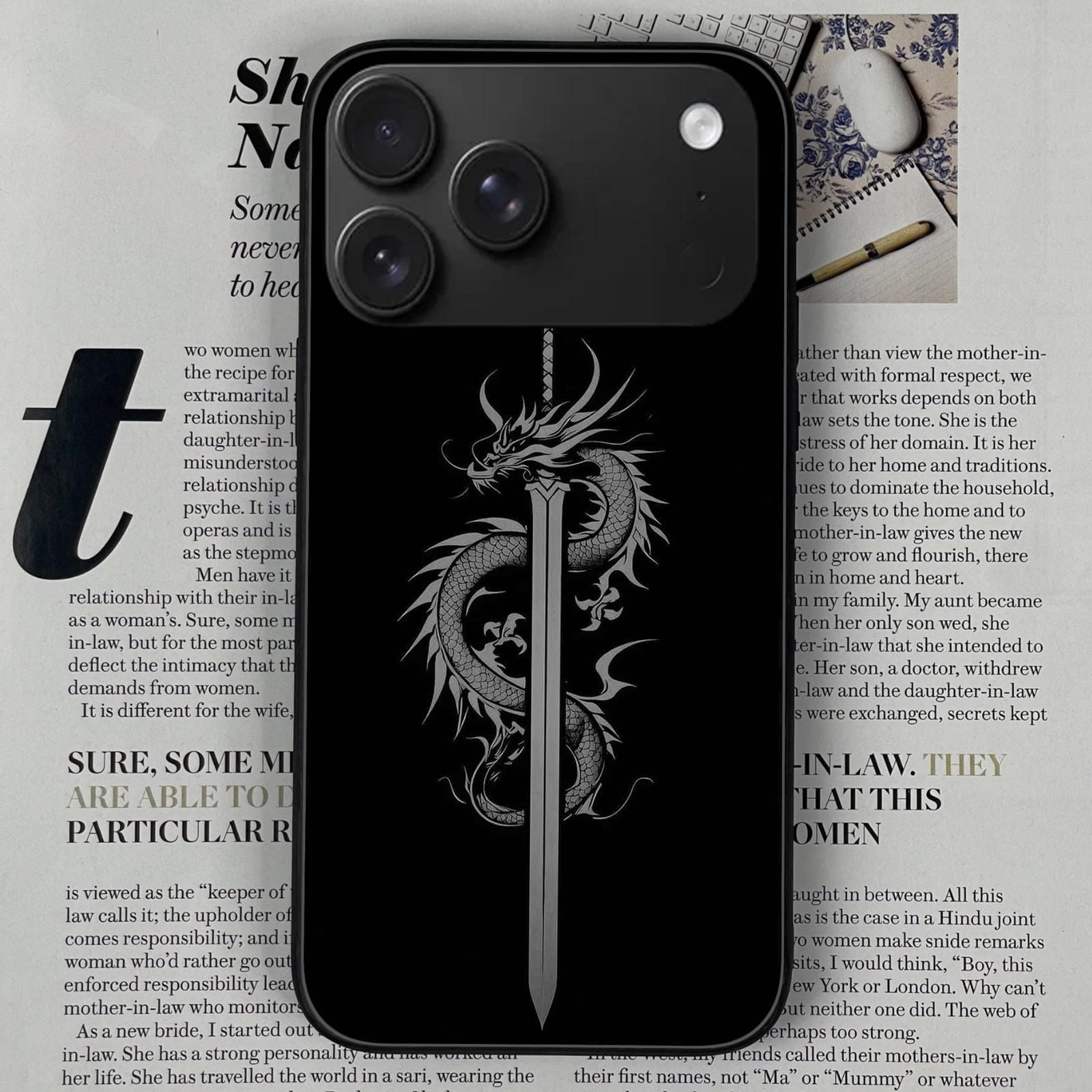 Iphone 17 pro max Design-035 Premium Glossy Phone Case