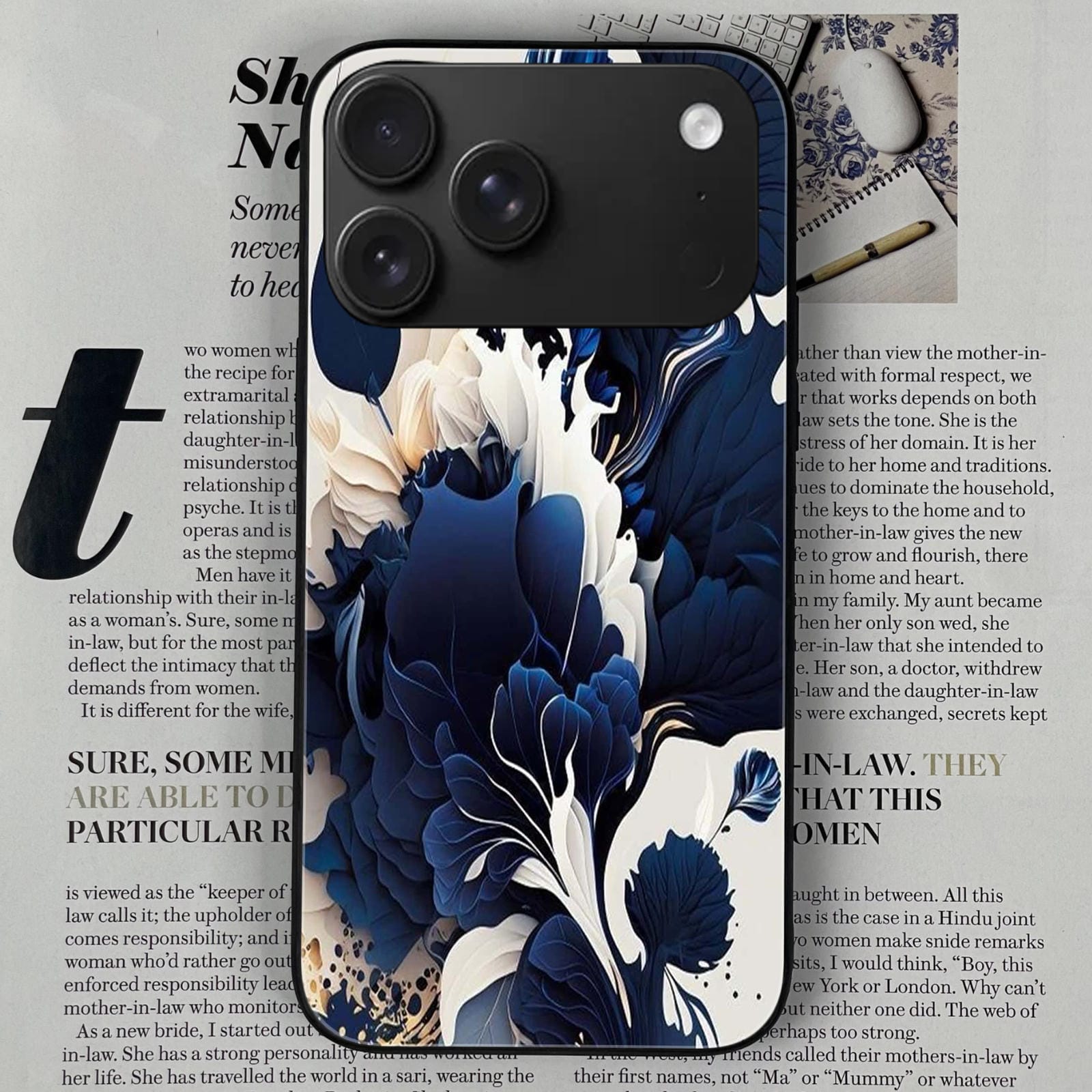 Iphone 17 pro max Design-038 Premium Glossy Phone Case