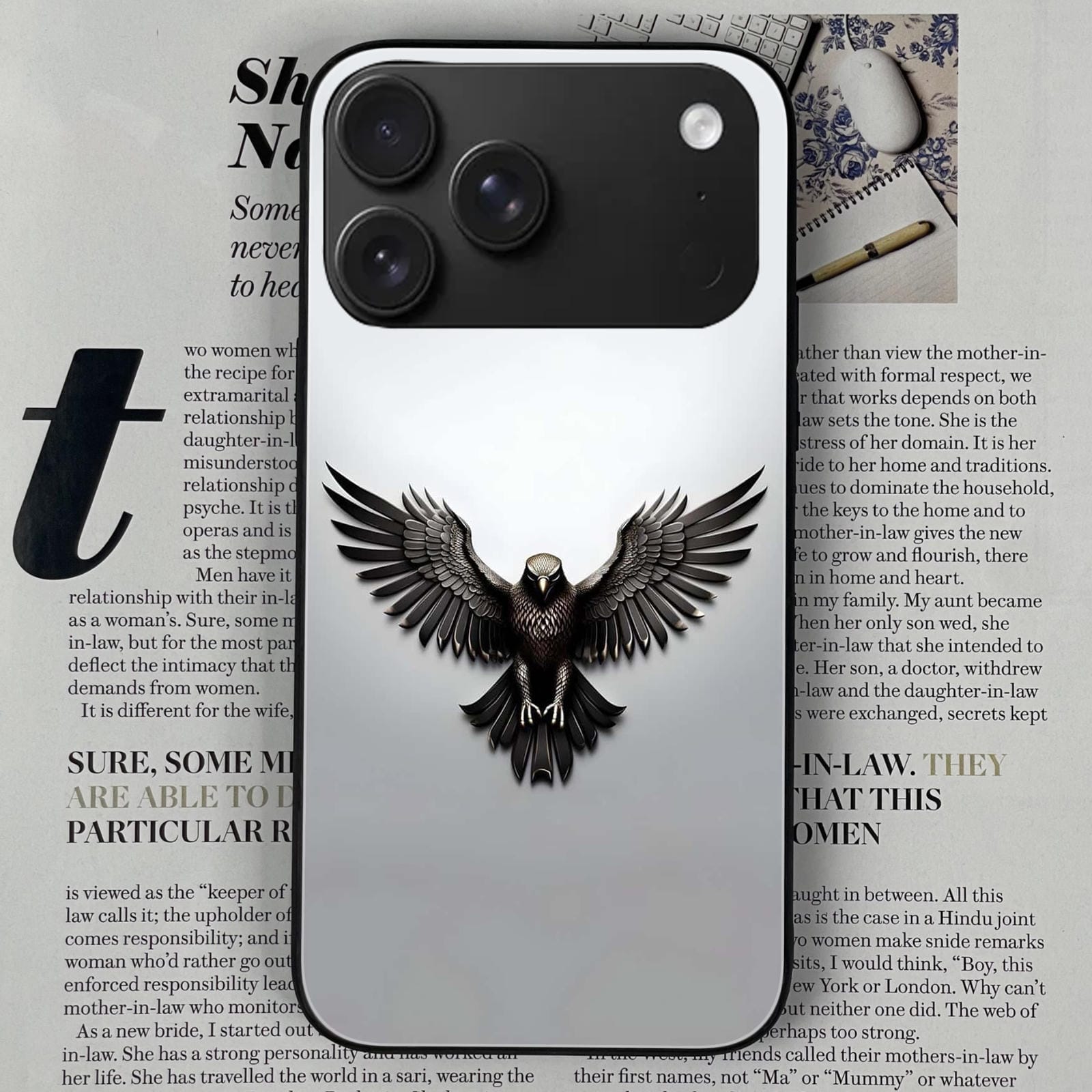 Iphone 17 pro max Design-056 Premium Glossy Phone Case
