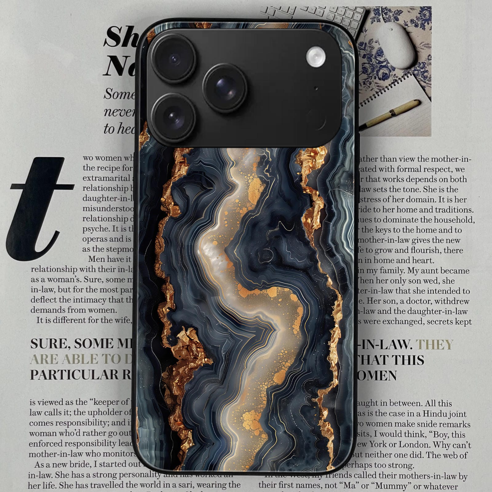 Iphone 17 pro max Design-063 Premium Glossy Phone Case