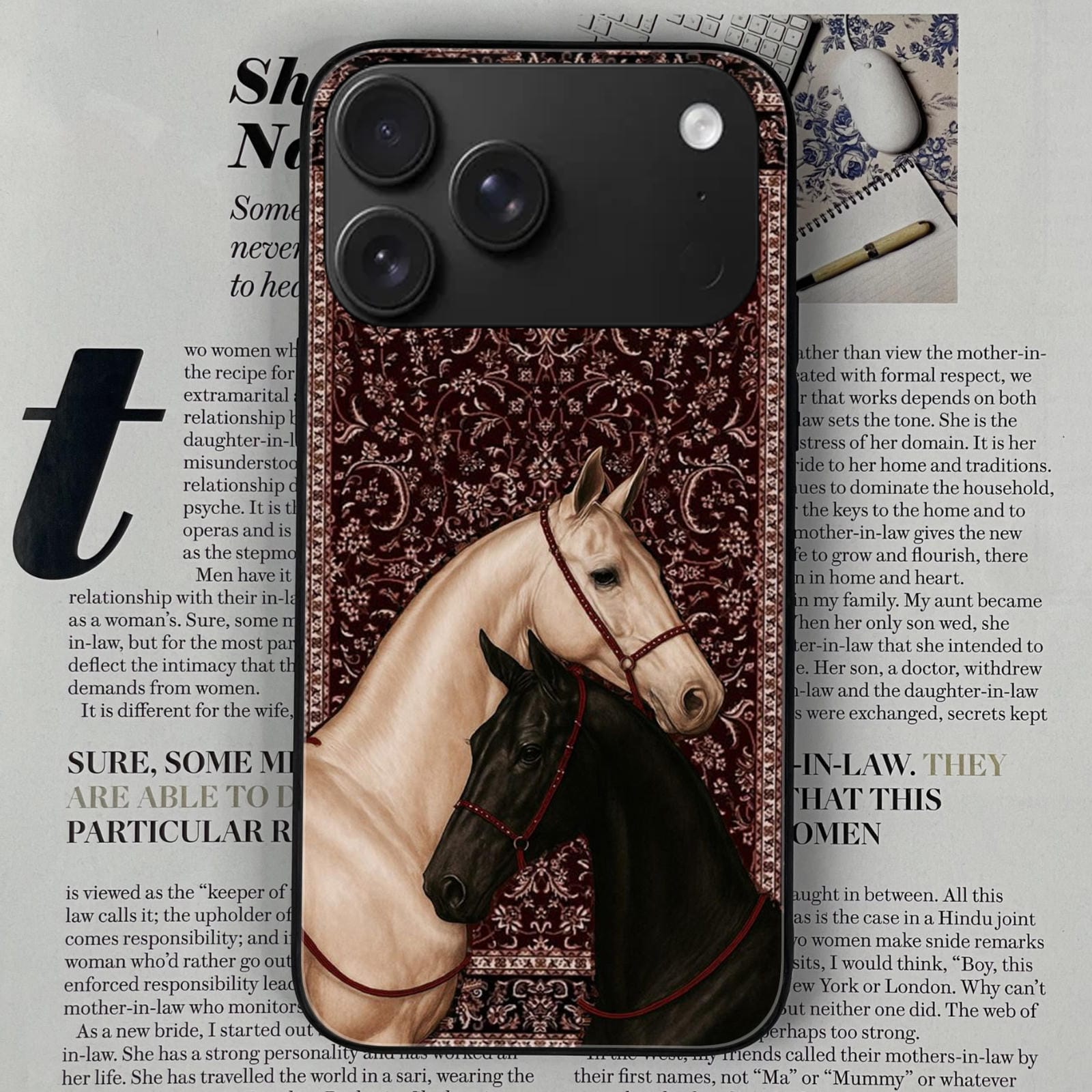 Iphone 17 pro max Design-070 Premium Glossy Phone Case