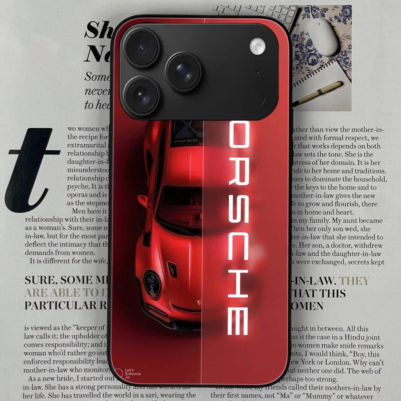 Iphone 17 pro Design-077 Premium Glossy Phone Case