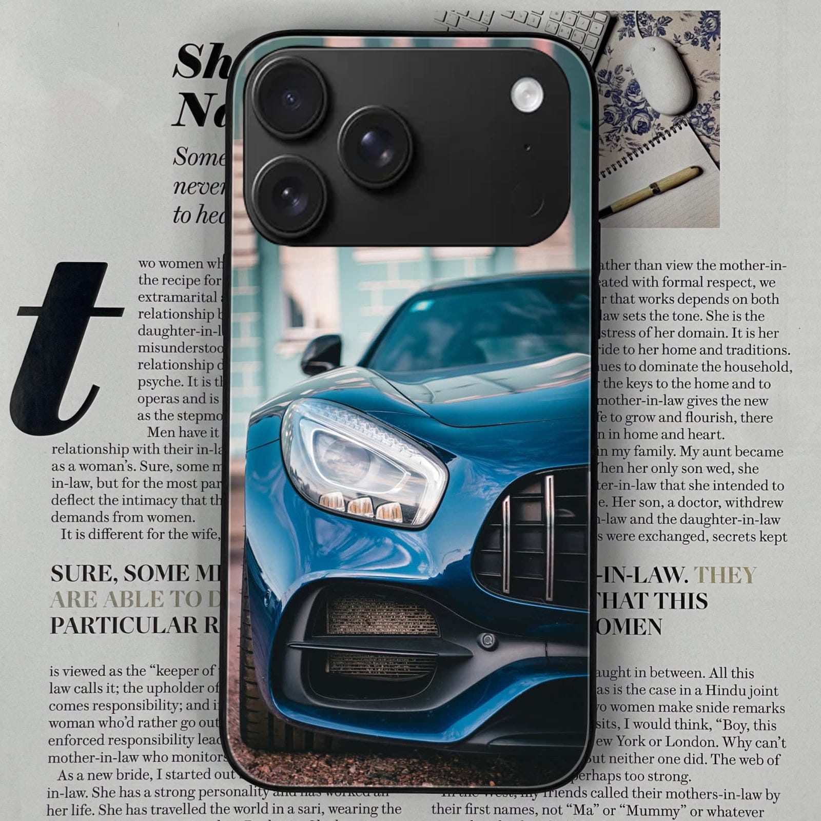 Iphone 17 pro max Design-079 Premium Glossy Phone Case