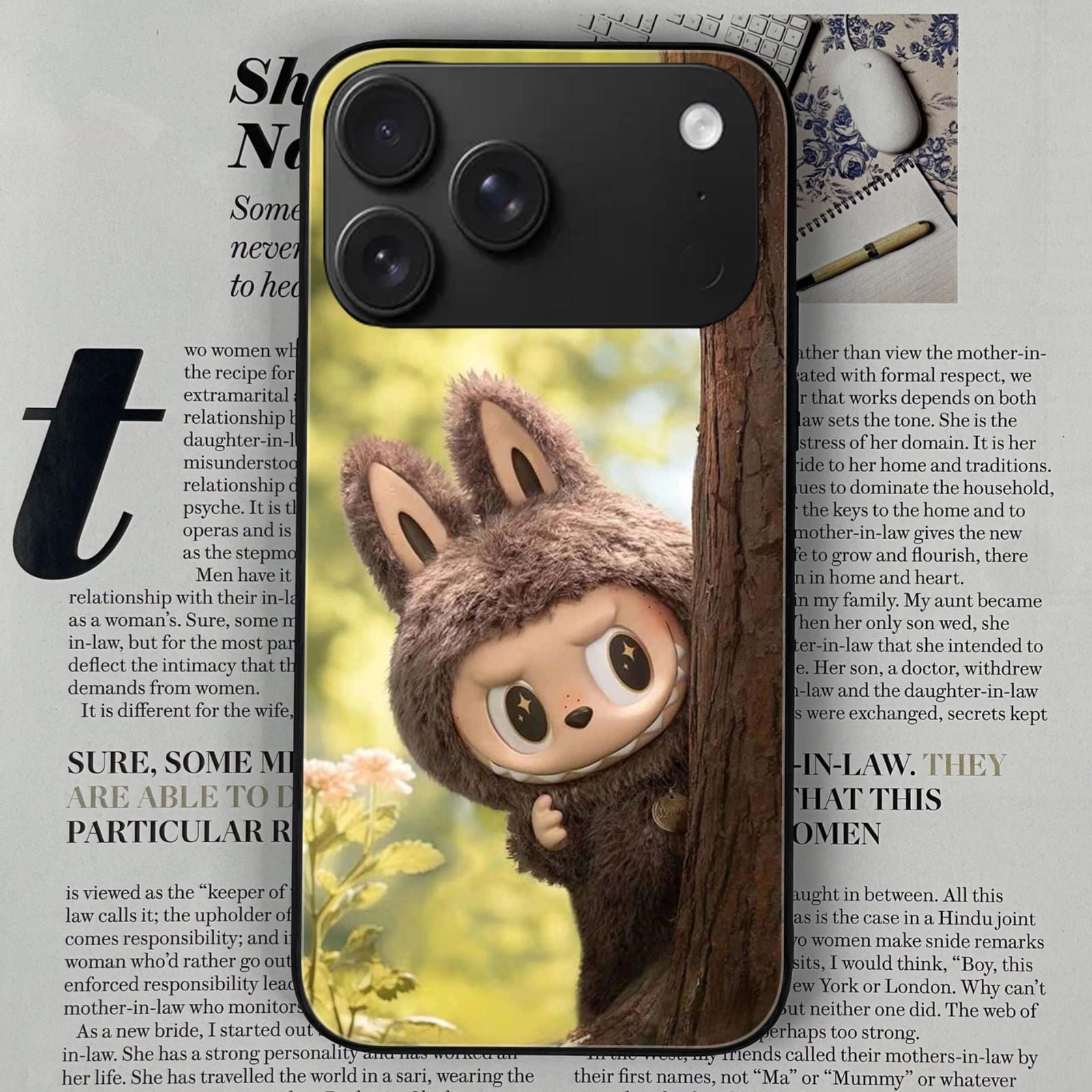Iphone 17 pro max Design-086 Premium Glossy Phone Case