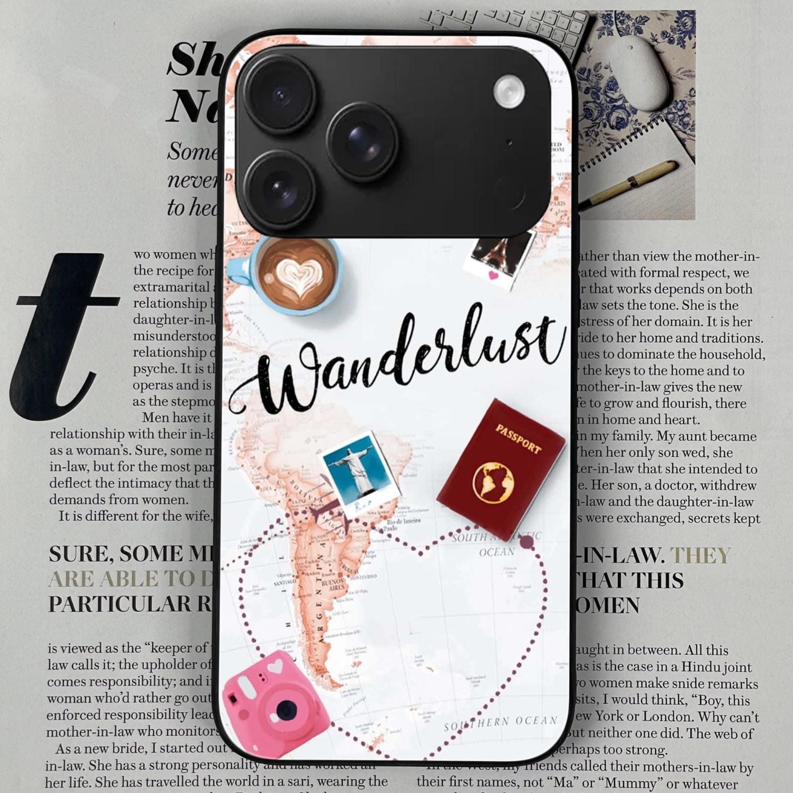 Iphone 17 pro max Design-092 Premium Glossy Phone Case