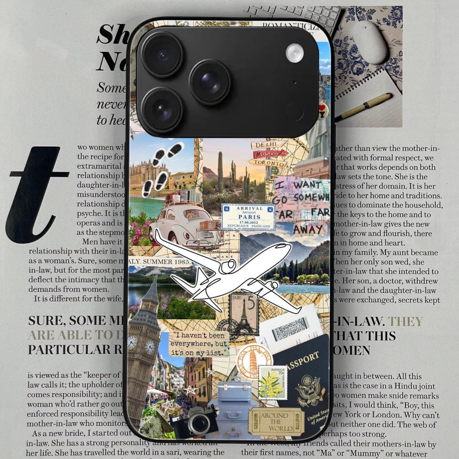 Iphone 17 pro max Design-096 Premium Glossy Phone Case