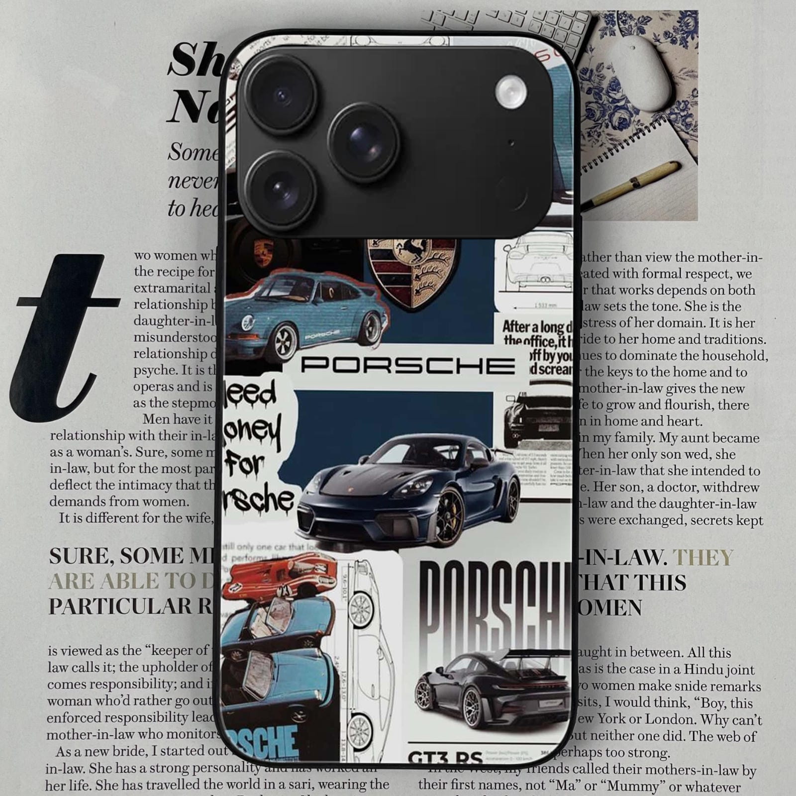 Iphone 17 pro max Design-101 Premium Glossy Phone Case