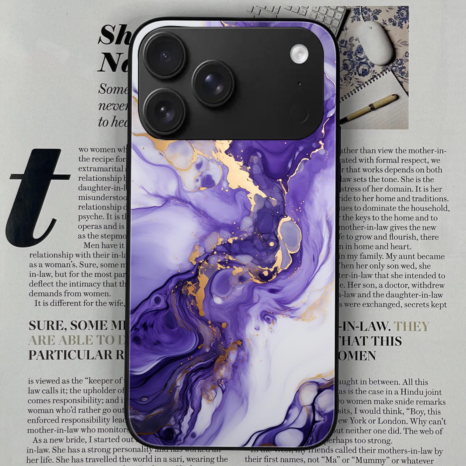 Iphone 17 pro Design-102 Premium Glossy Phone Case