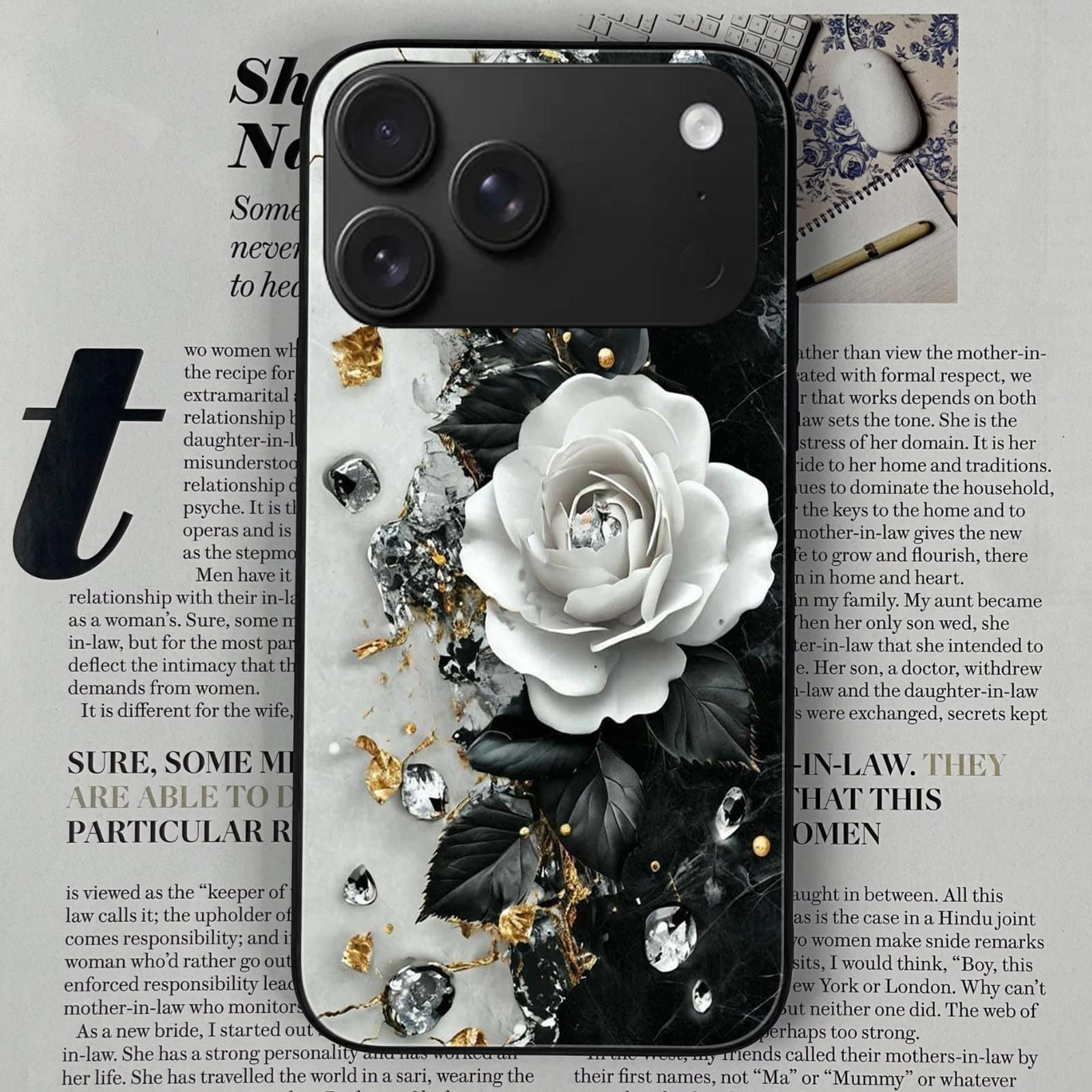 Iphone 17 pro max Design-105 Premium Glossy Phone Case