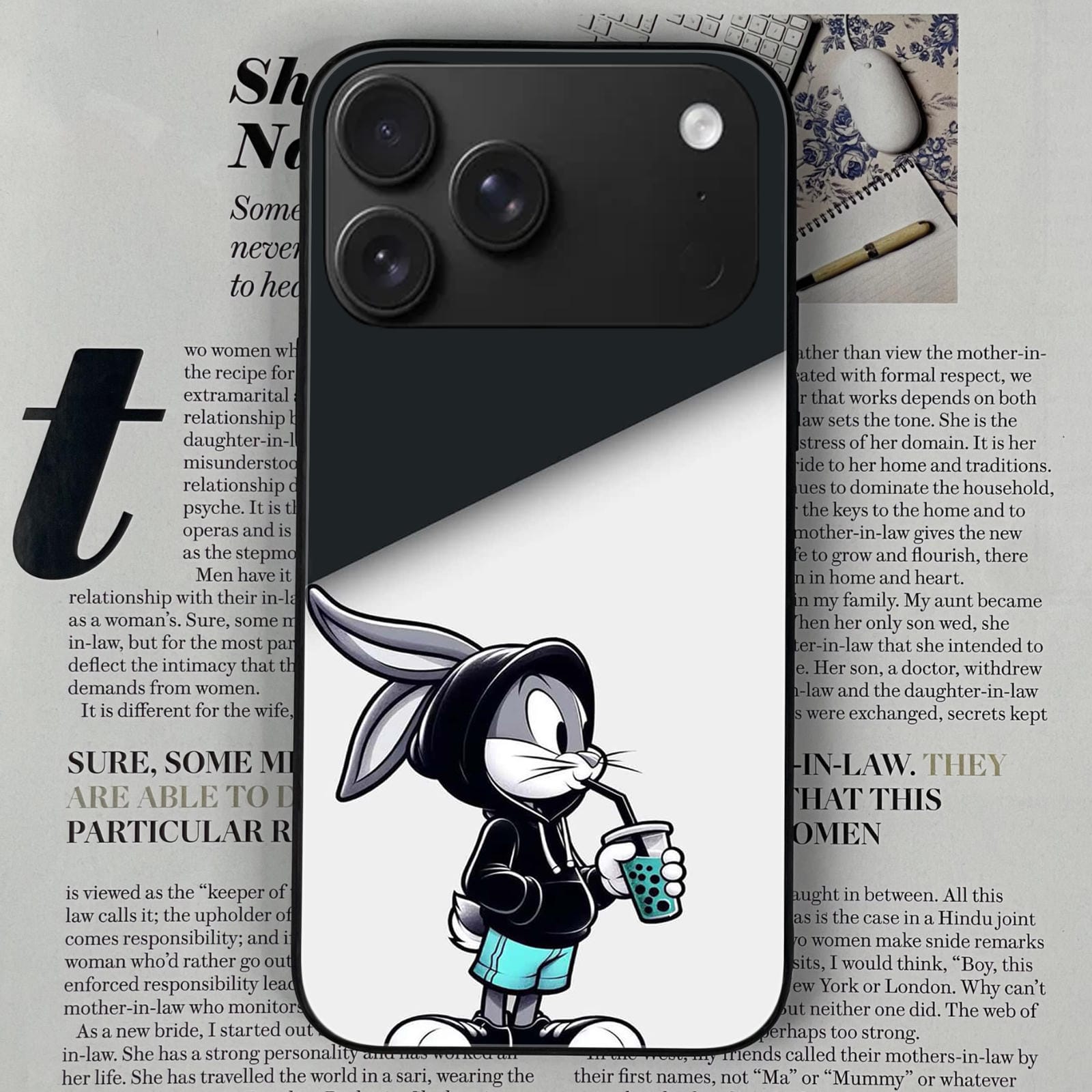 Iphone 17 pro max Design-115 Premium Glossy Phone Case