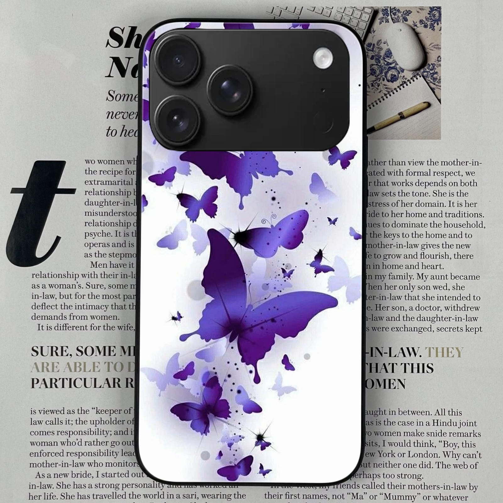 Iphone 17 pro max Design-117 Premium Glossy Phone Case