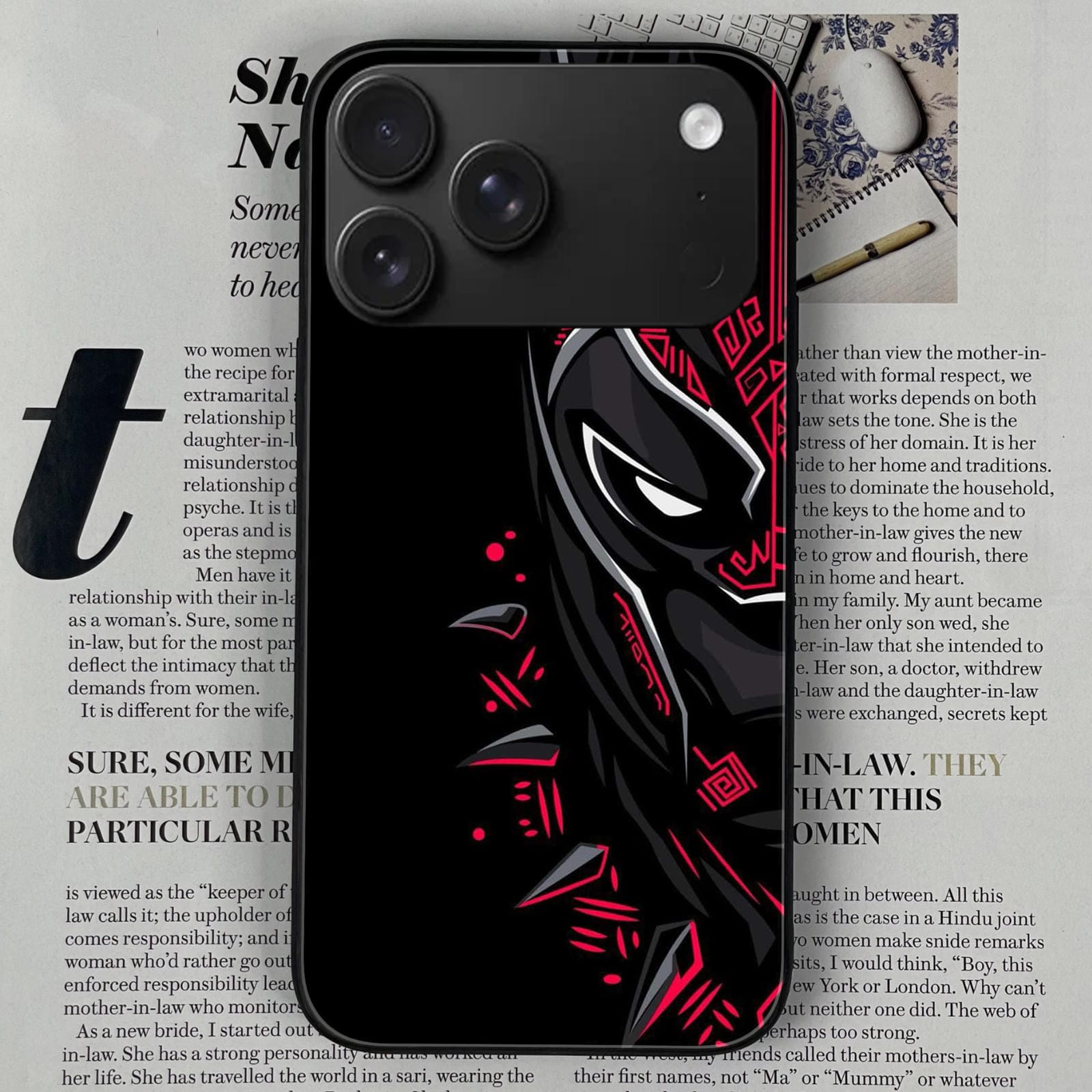 Iphone 17 pro max Design-124 Premium Glossy Phone Case