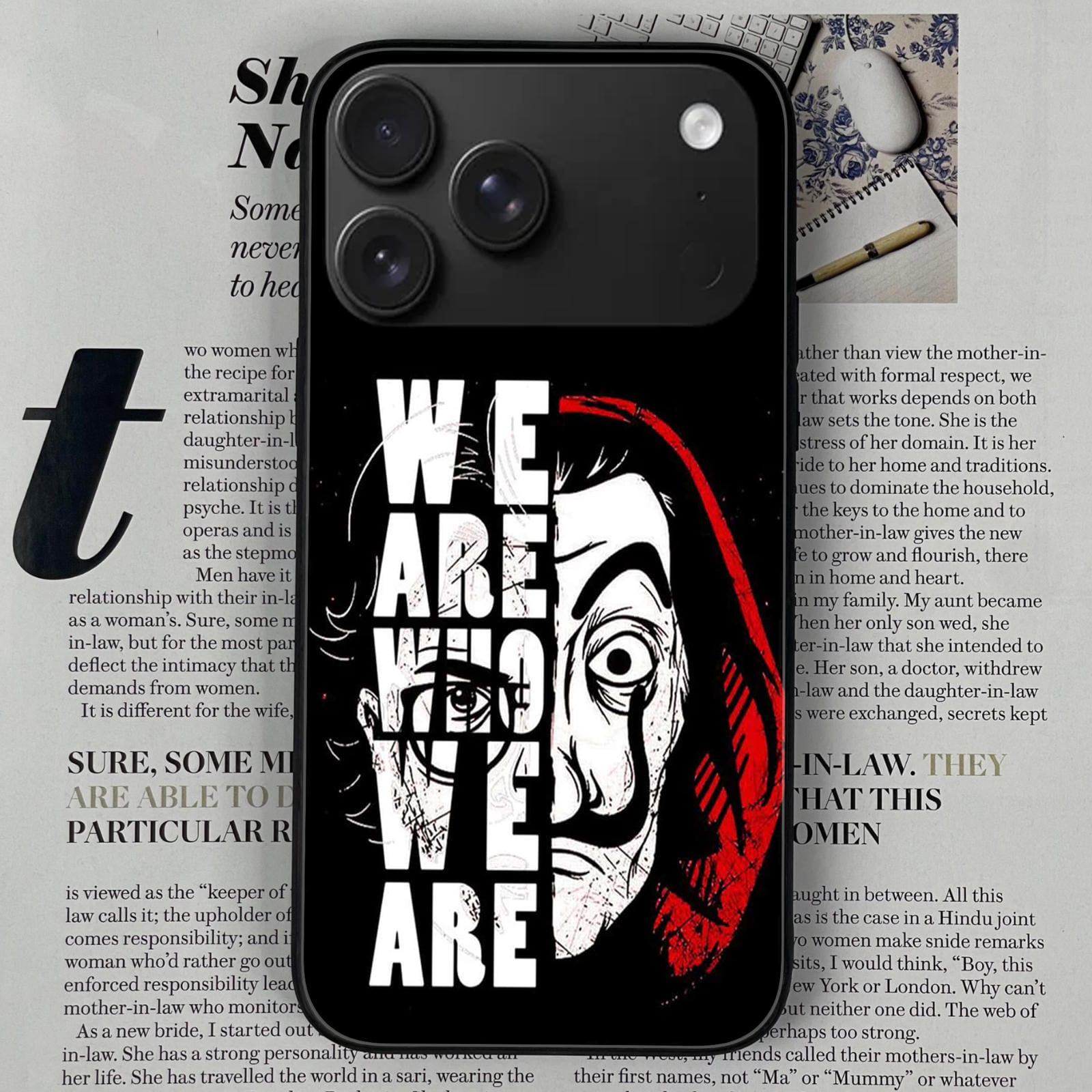 Iphone 17 pro max Design-125 Premium Glossy Phone Case