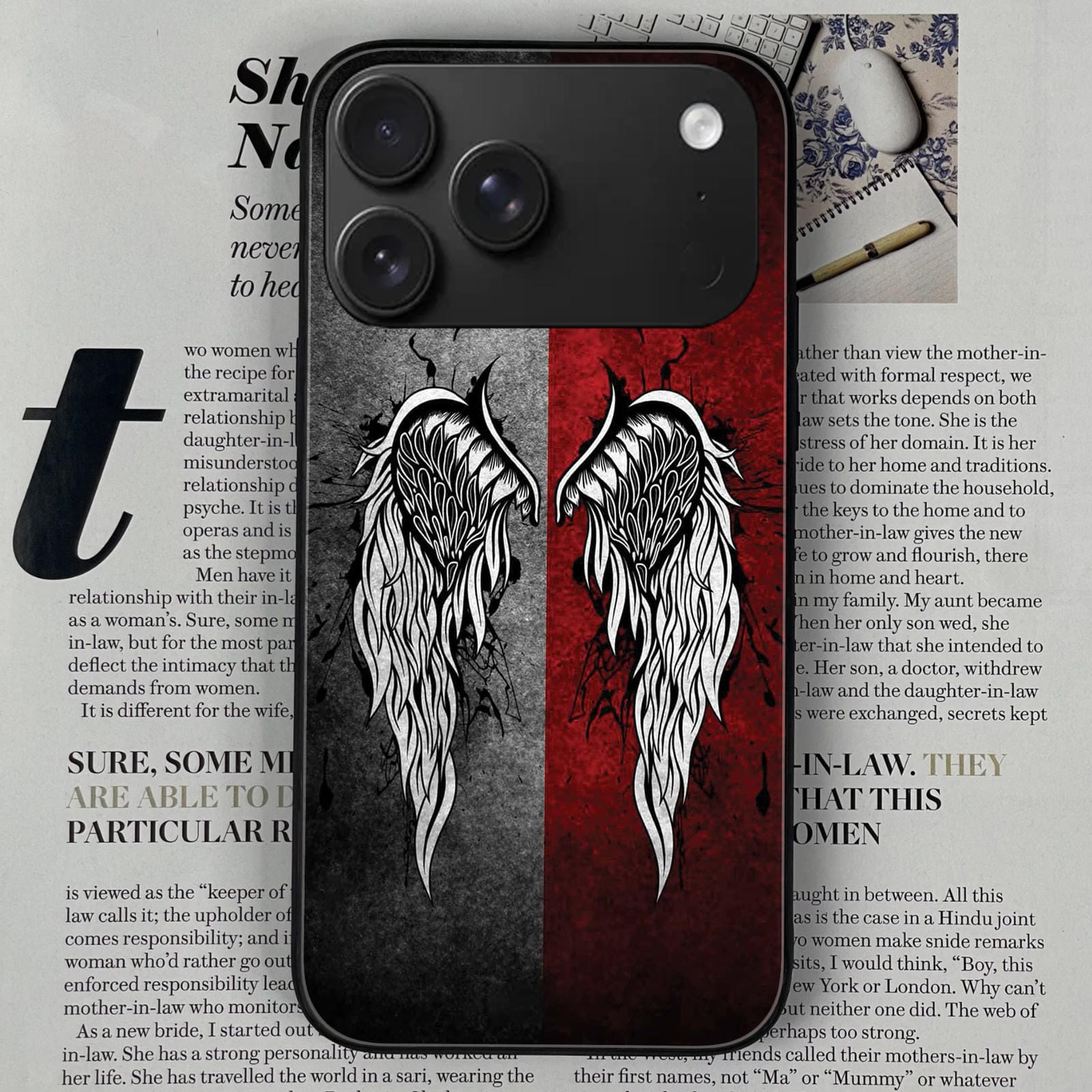 Iphone 17 pro max Design-128 Premium Glossy Phone Case