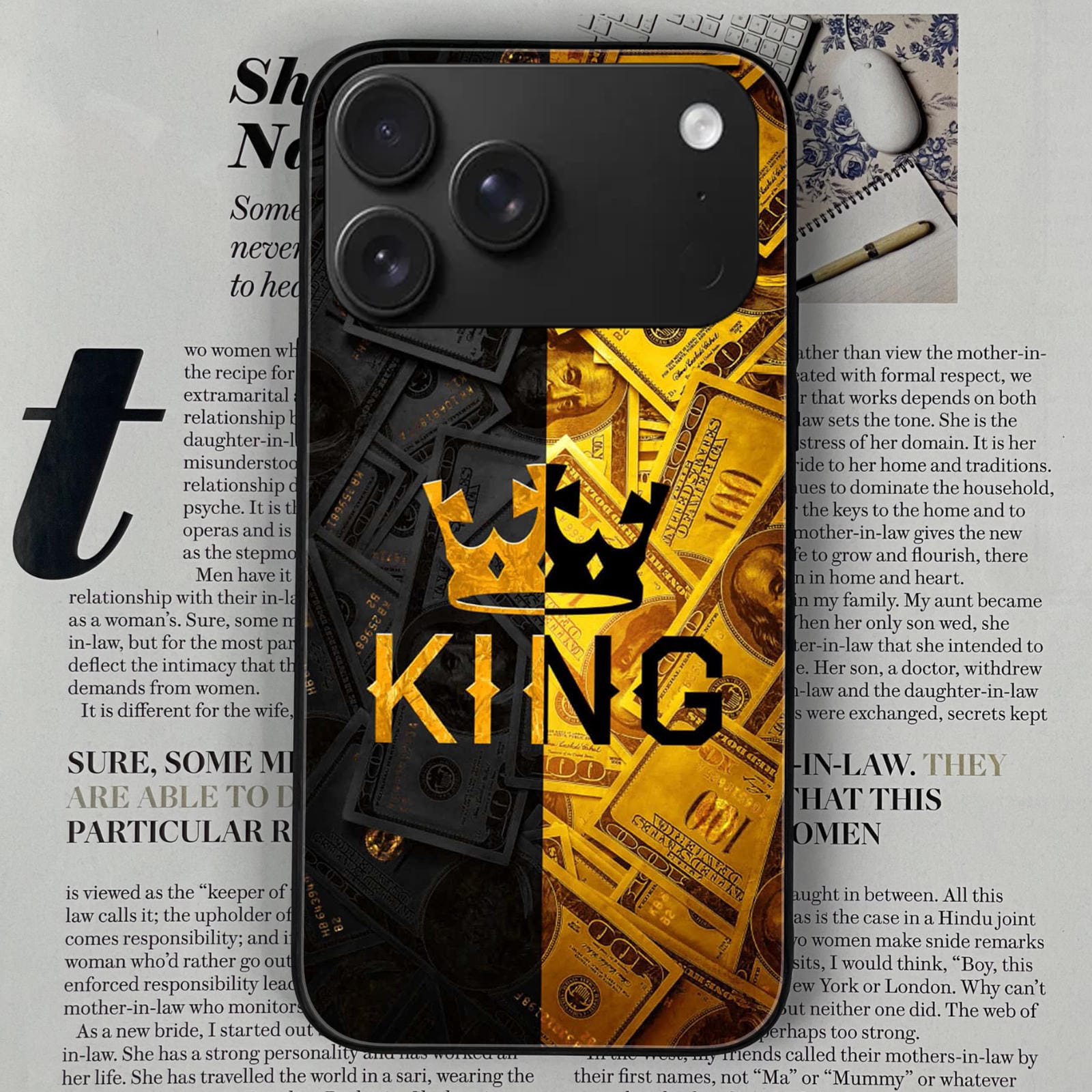 Iphone 17 pro max Design-133 Premium Glossy Phone Case