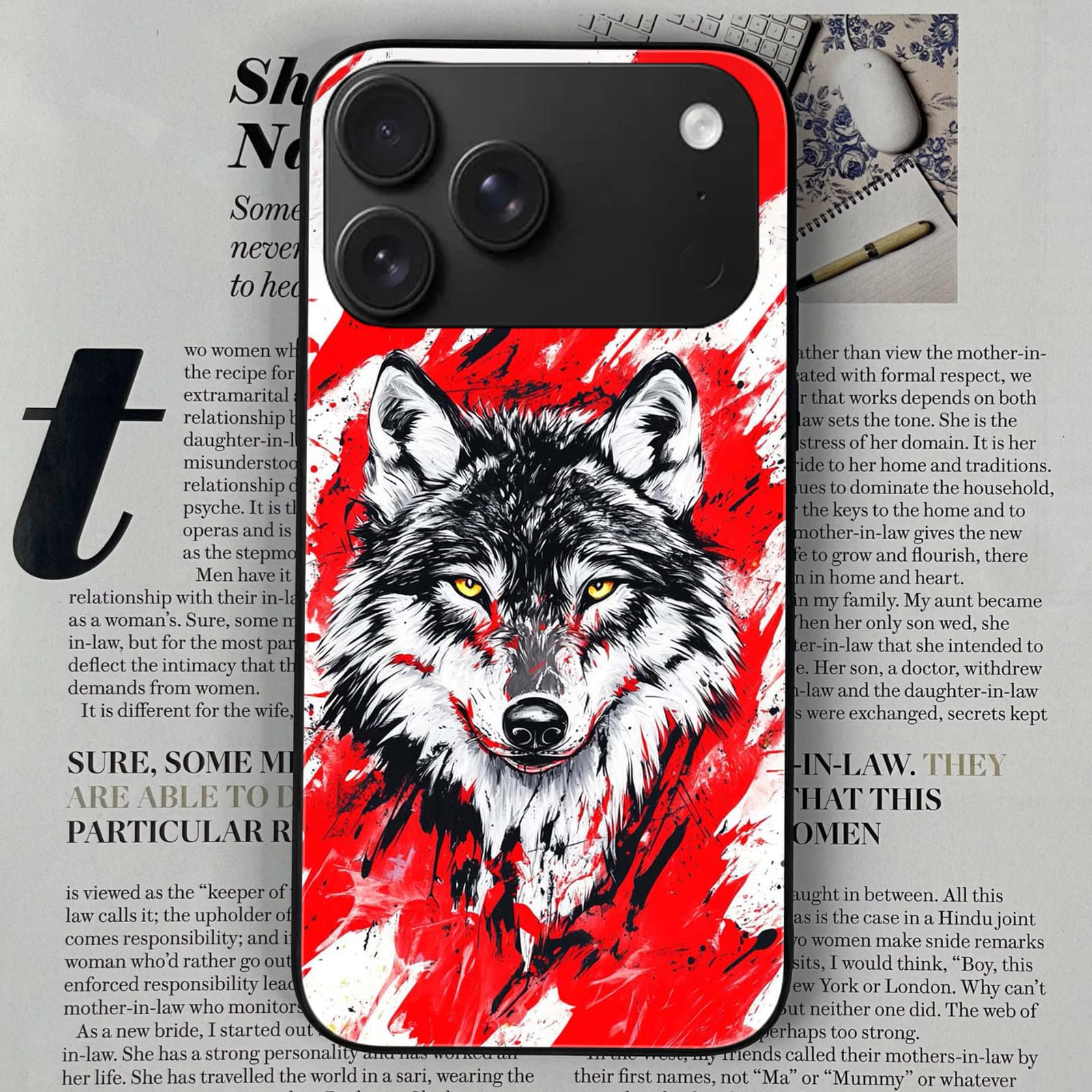 Iphone 17 pro max Design-153 Premium Glossy Phone Case