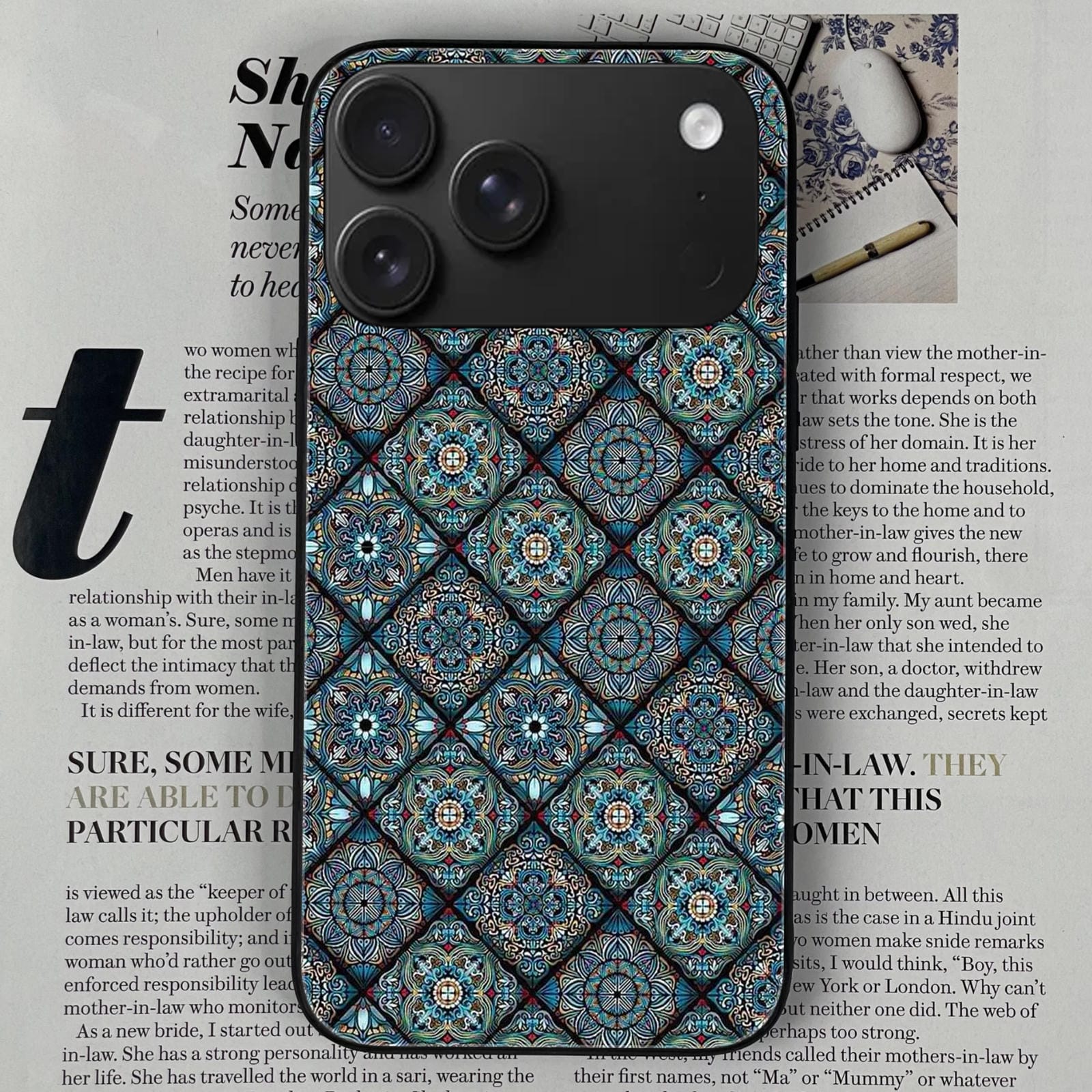 Iphone 17 pro max Design-155 Premium Glossy Phone Case