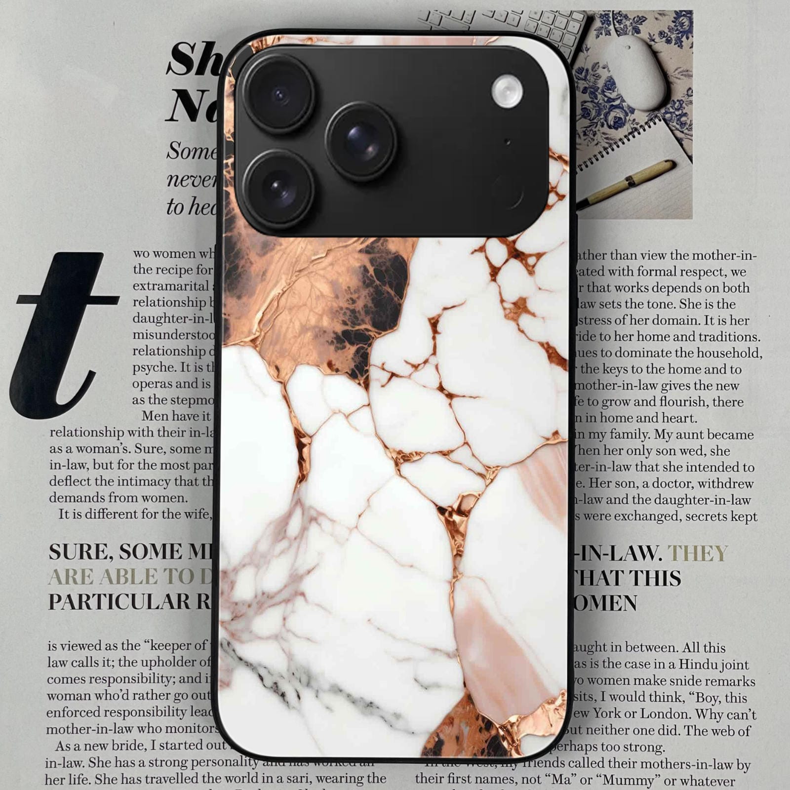 Iphone 17 pro max Design-156 Premium Glossy Phone Case