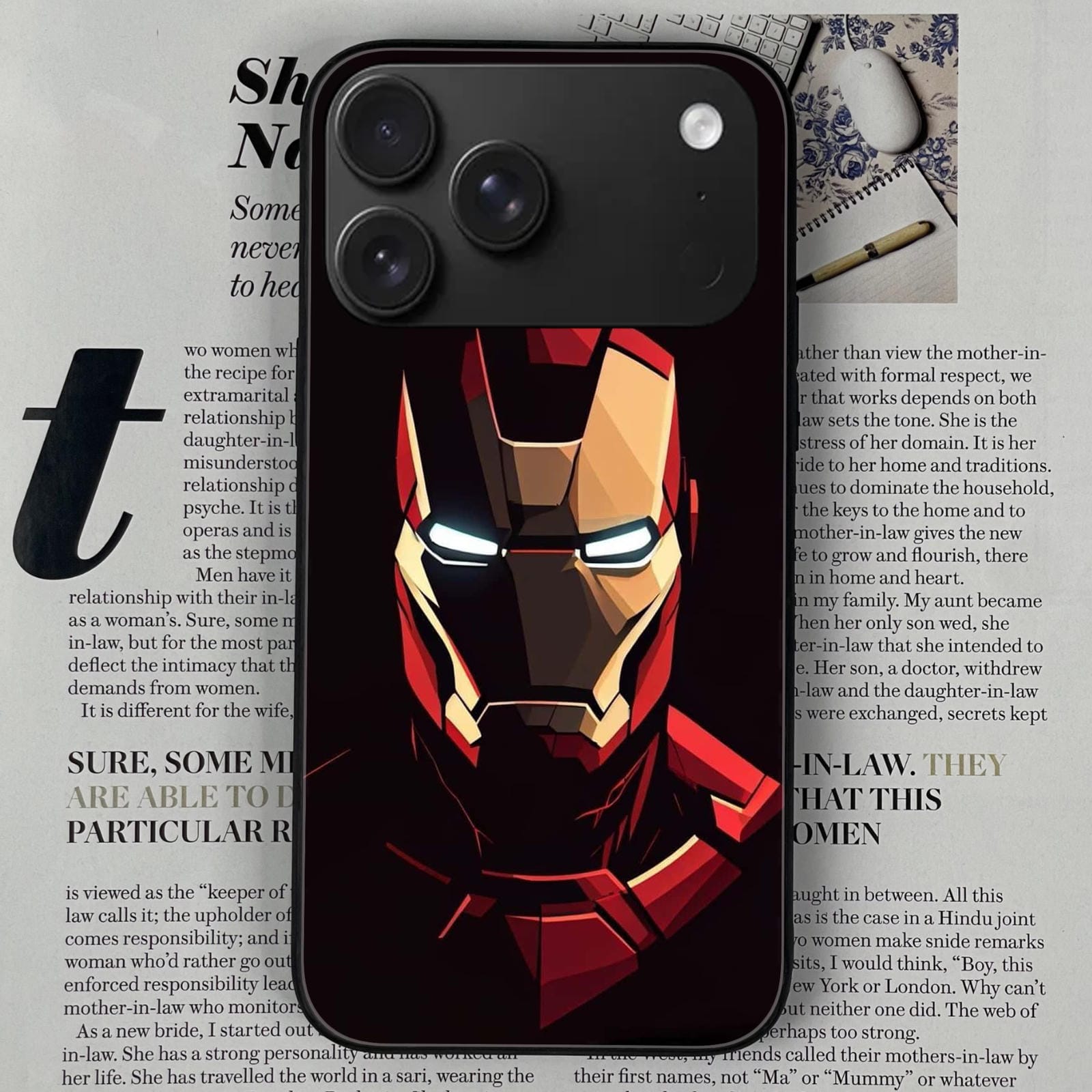 Iphone 17 pro max Design-158 Premium Glossy Phone Case
