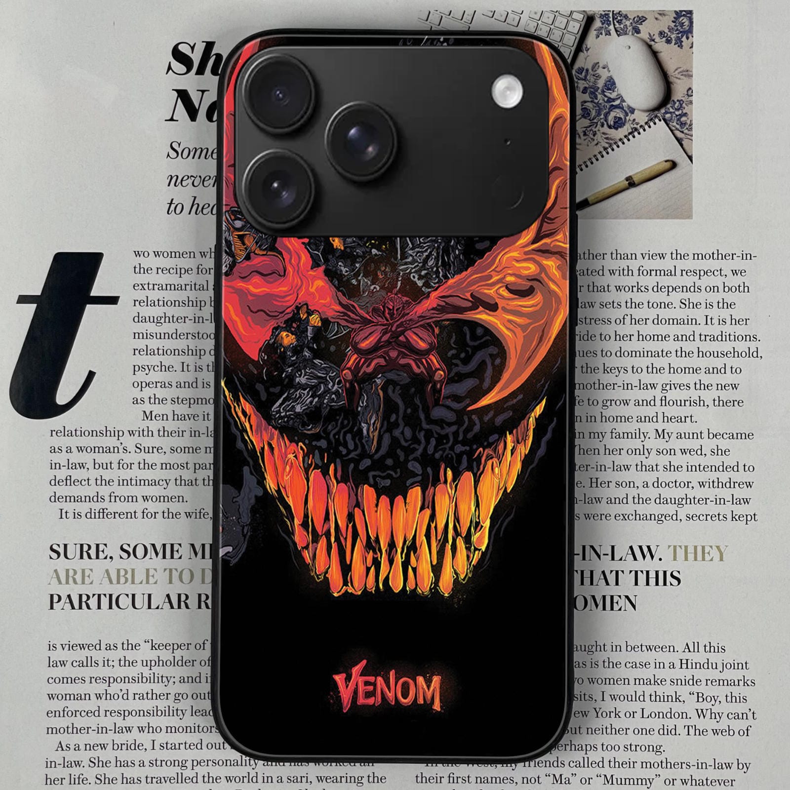 Iphone 17 pro max Design-163 Premium Glossy Phone Case