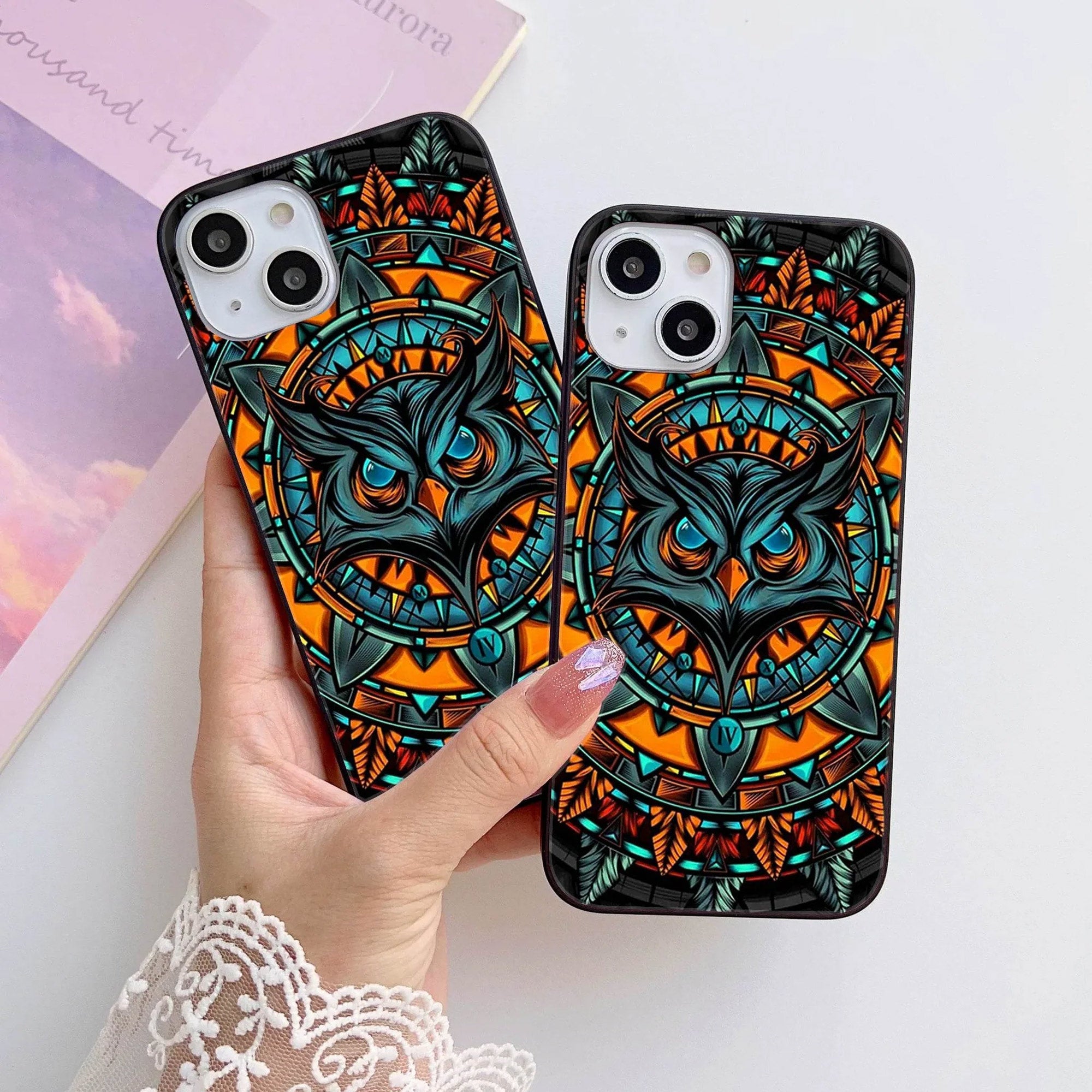 HQ Ultra Shine Premium Metal Phone Case All Models Design-132 Premium Glossy Phone Case