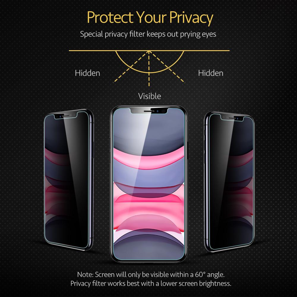 Oppo Reno 14/ 14F/ Reno 13/ A6 Pro - Privacy Anti-Spy Tempered Glass Screen Protector