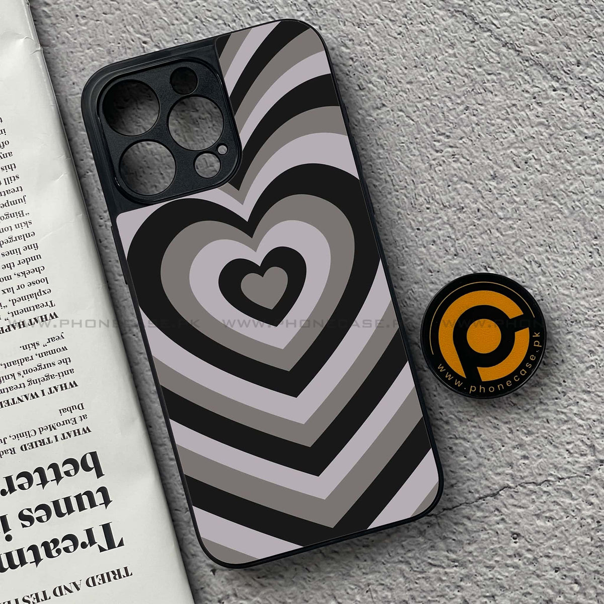 Heart Beat Series - Premium Metal Phone Case All Models