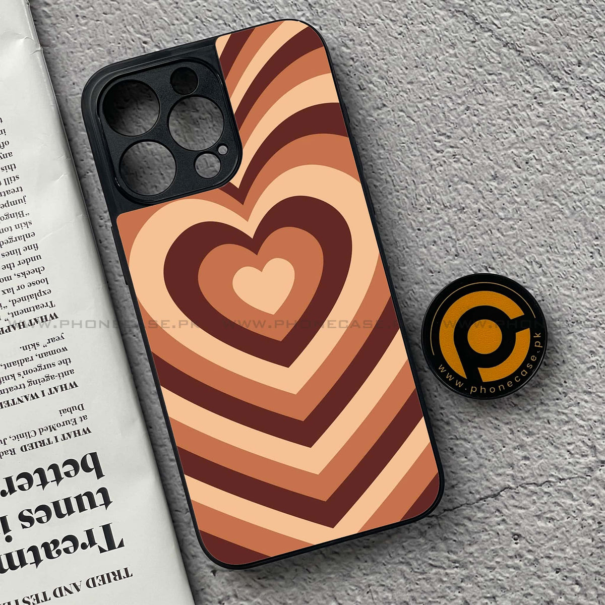 Heart Beat Series - Premium Metal Phone Case All Models