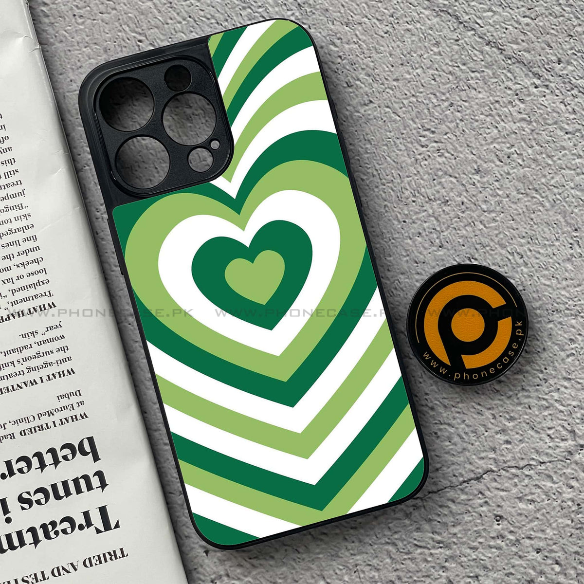Heart Beat Series - Premium Metal Phone Case All Models