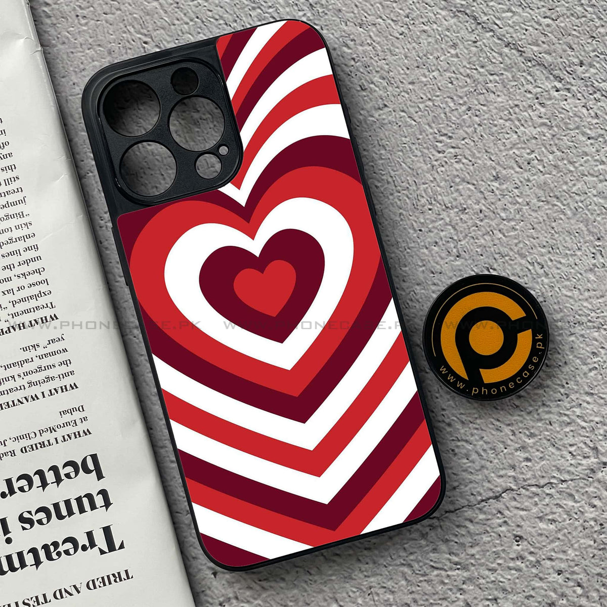 Heart Beat Series - Premium Metal Phone Case All Models