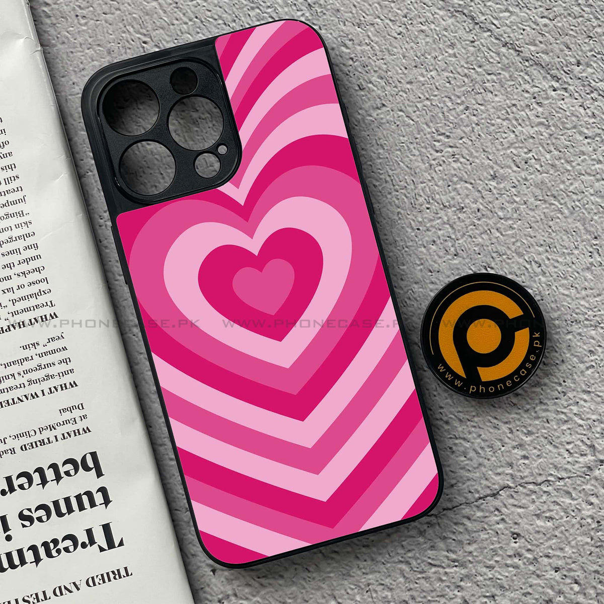 Heart Beat Series - Premium Metal Phone Case All Models