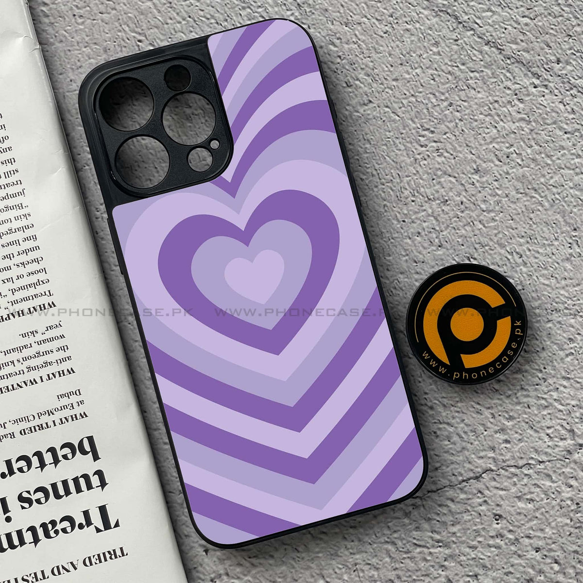 Heart Beat Series - Premium Metal Phone Case All Models