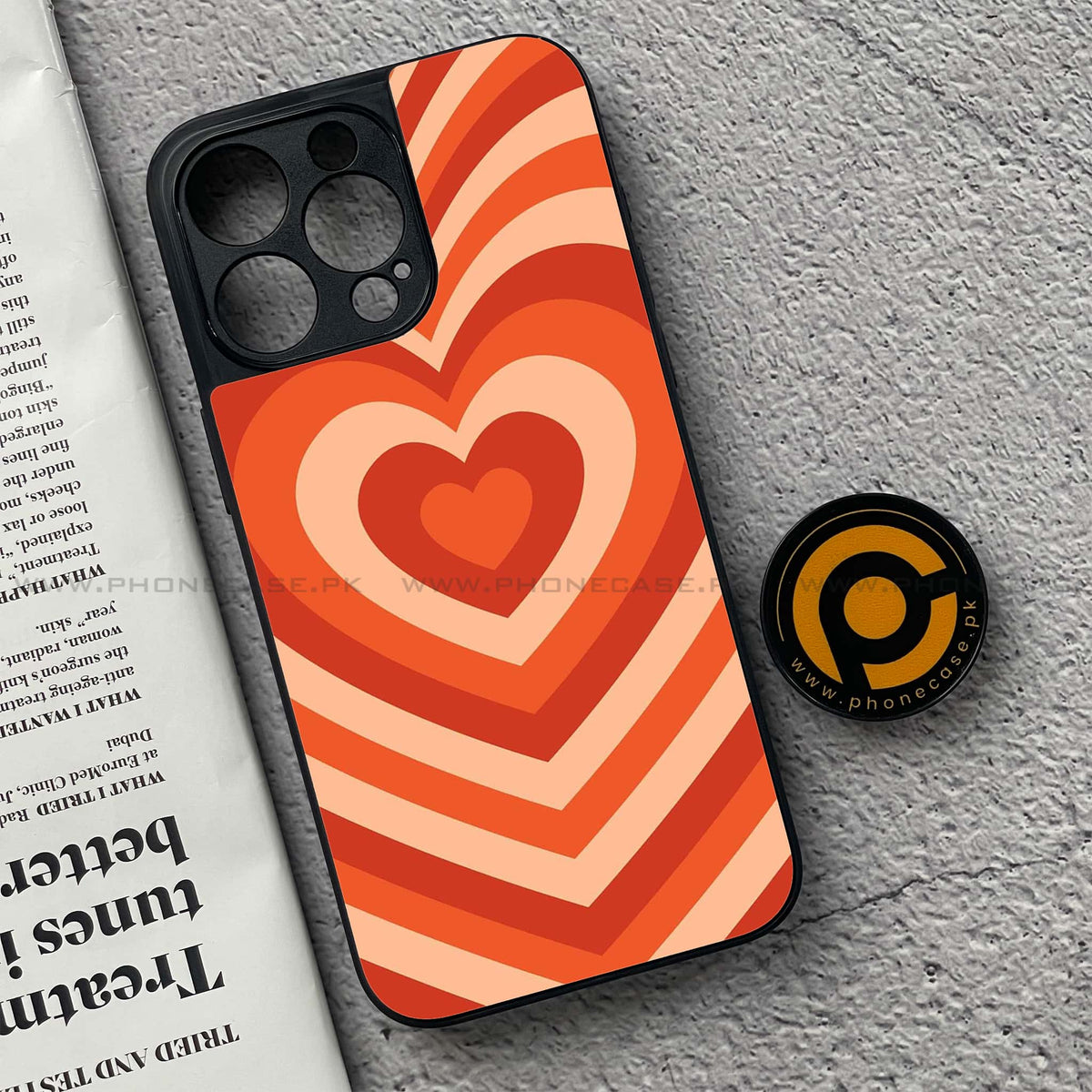 Heart Beat Series - Premium Metal Phone Case All Models