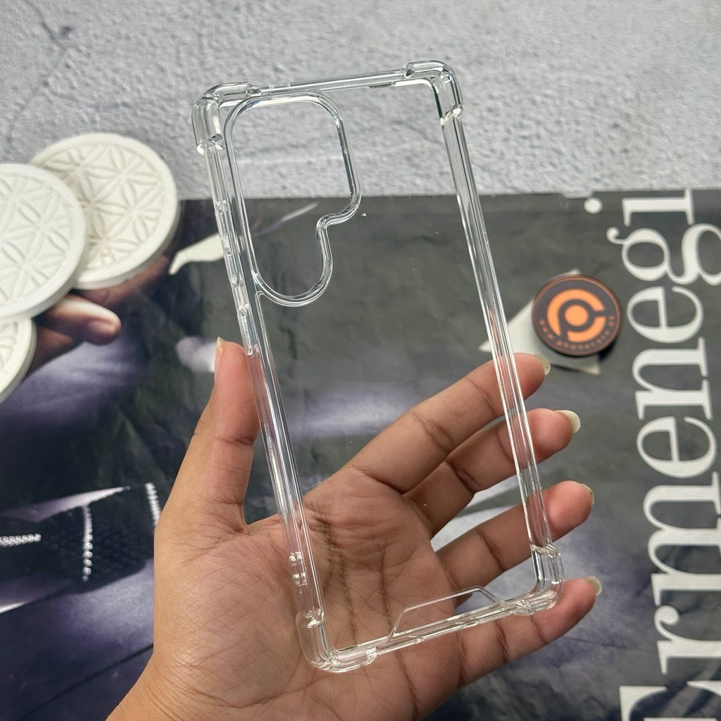 Galaxy S26 Ultra - Anti Crash Shock Proof Transparent Case