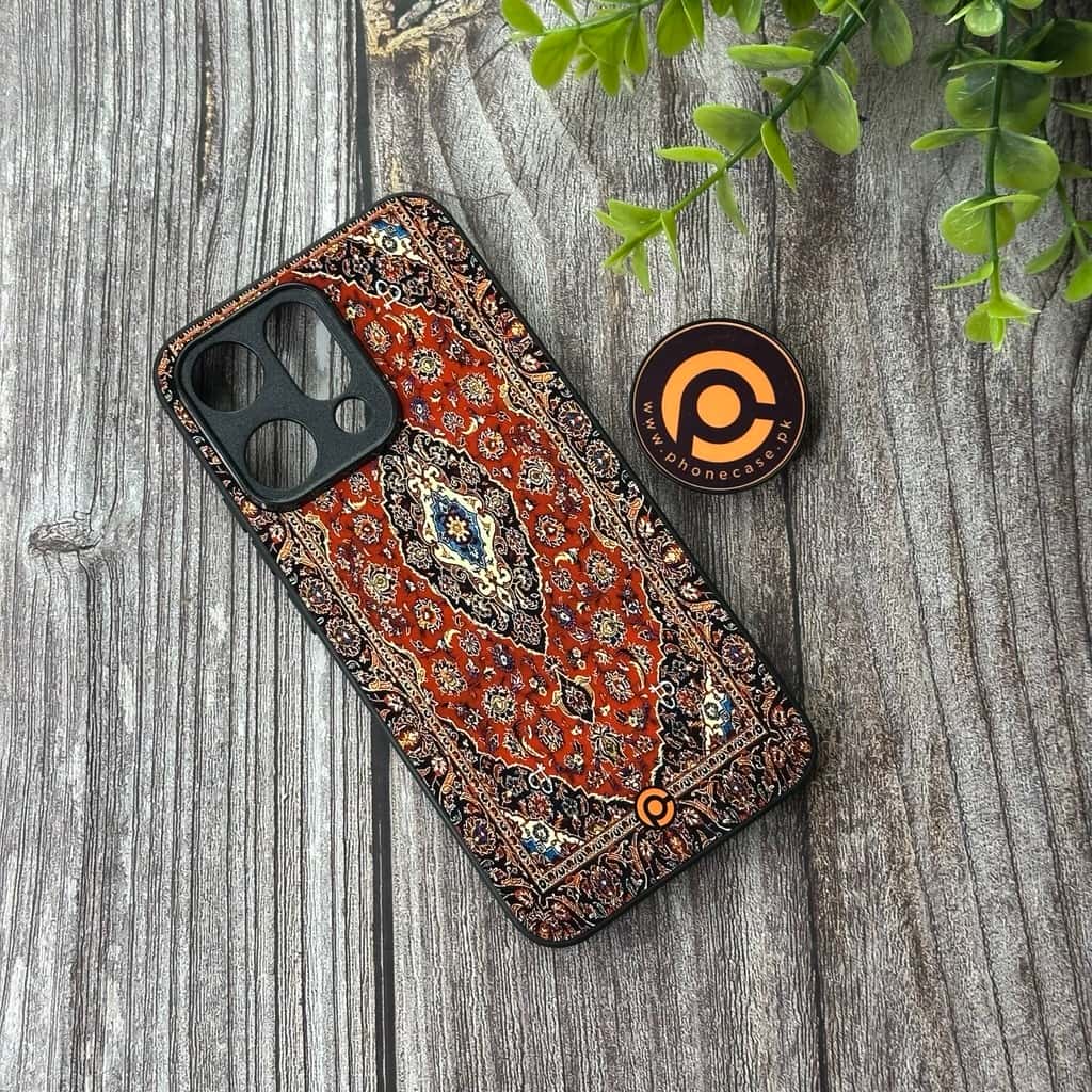 Oppo Reno 14 5G - Persian Rugs Design 2 - Premium Metal Printed soft Bumper shock Proof Case  CS-40952
