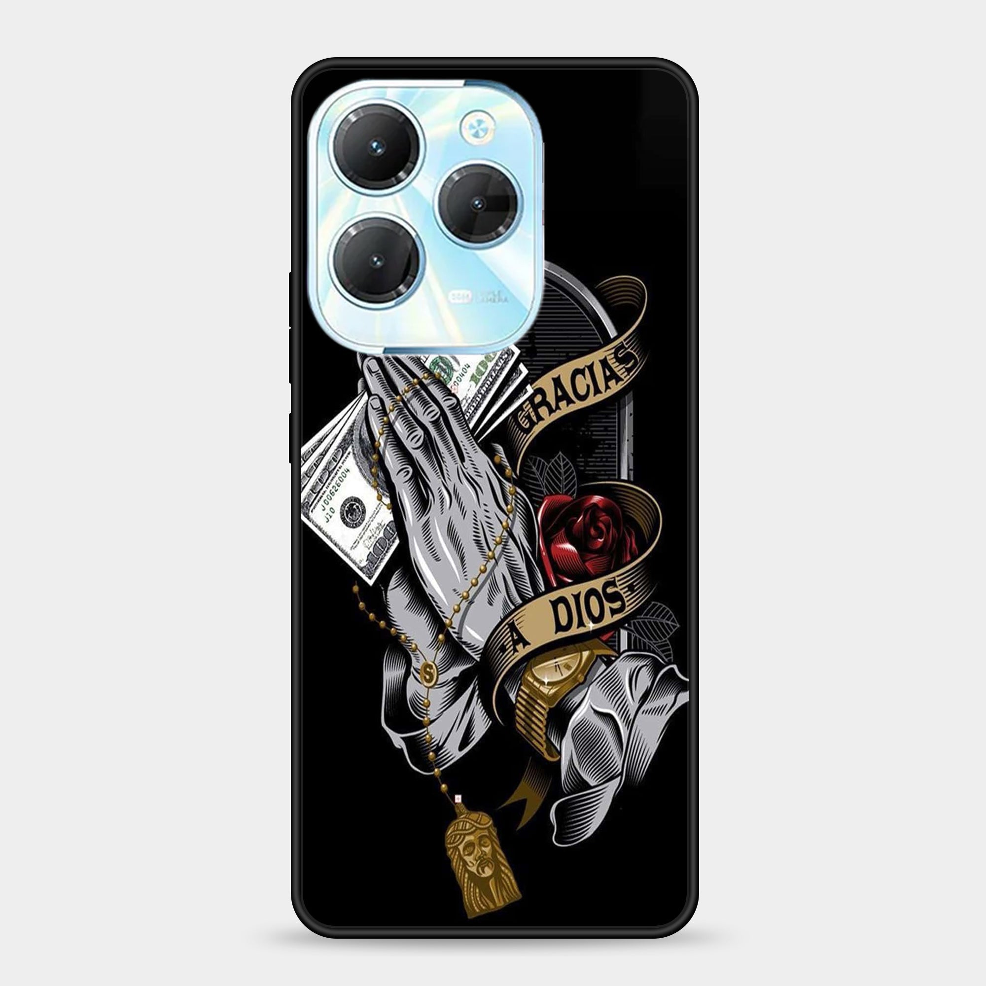 Infinix Hot 40 Pro Design-002 Premium Glossy Phone Case