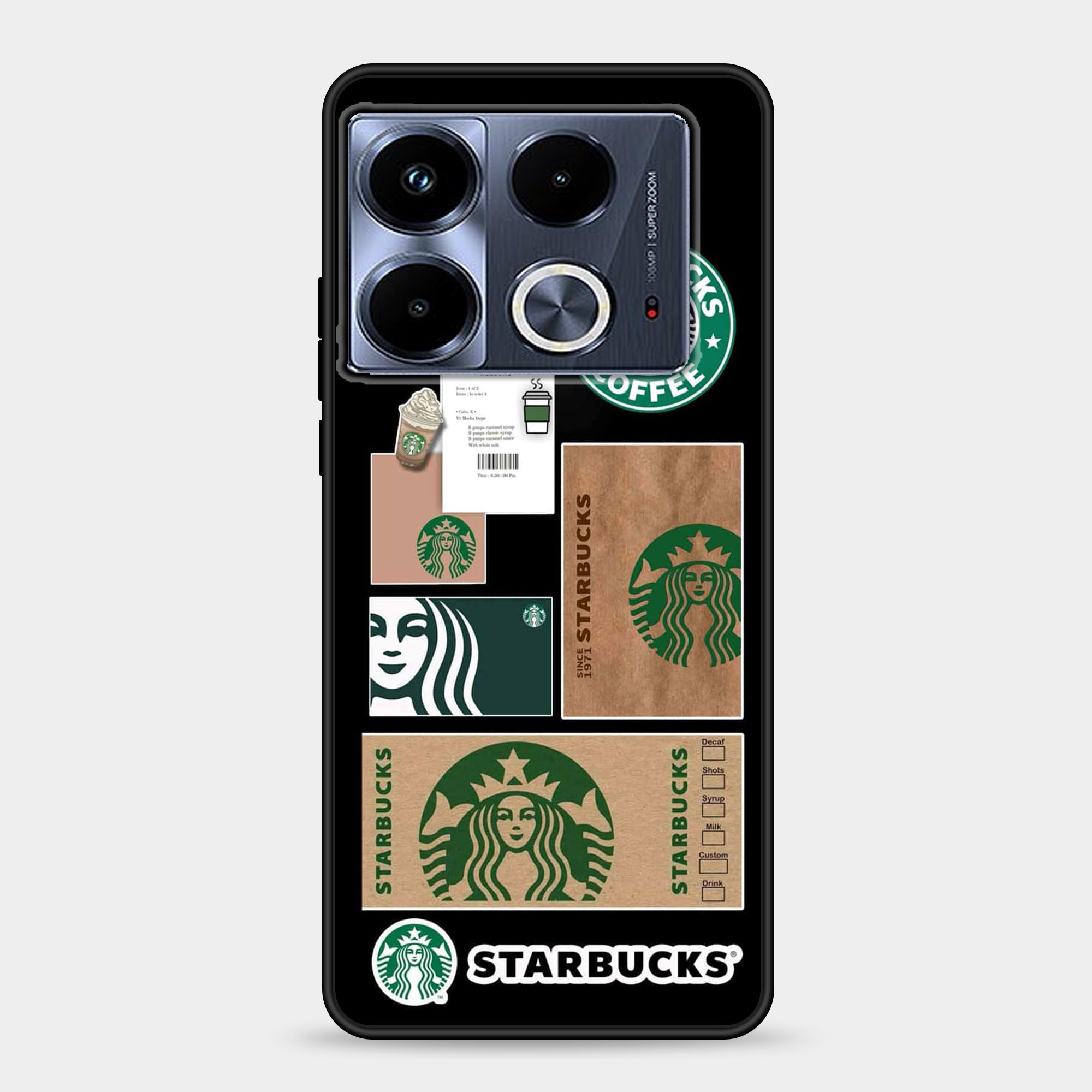 Infinix Note 40 4G Design-013 Premium Glossy Phone Case